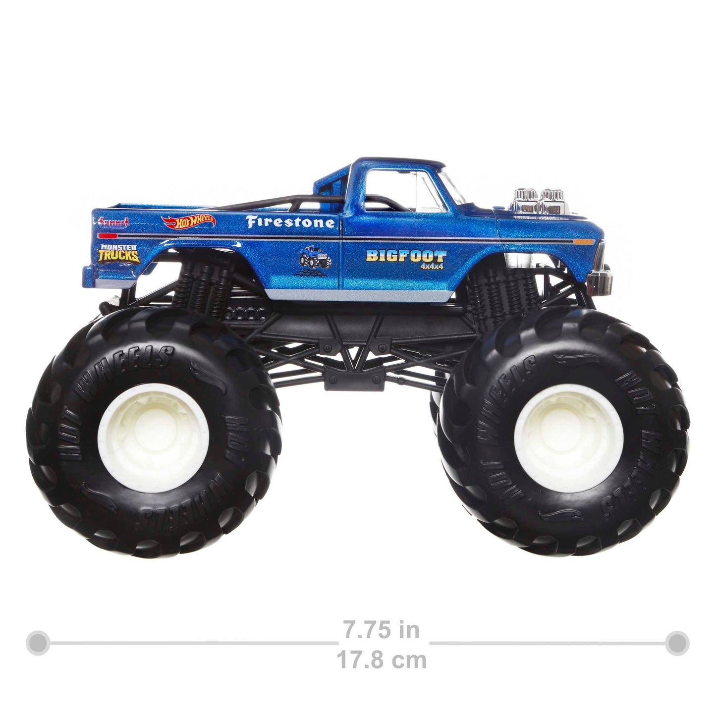 Hot Wheels Monster Trucks Vehículo de Juguete Midwest Madness Escala 1:24