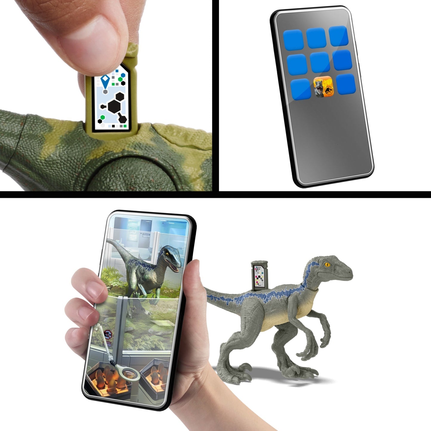 Jurassic World Attaque Ultime Figurine Herrérasaure Avec Blessures