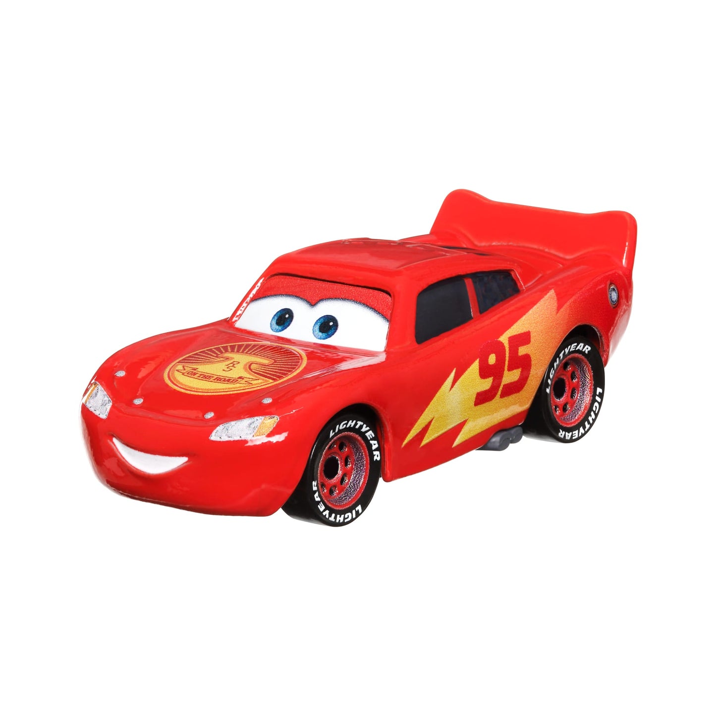 Carros da Disney e Pixar Diecast Veículo de Brinquedo Rayo McQueen Viajante