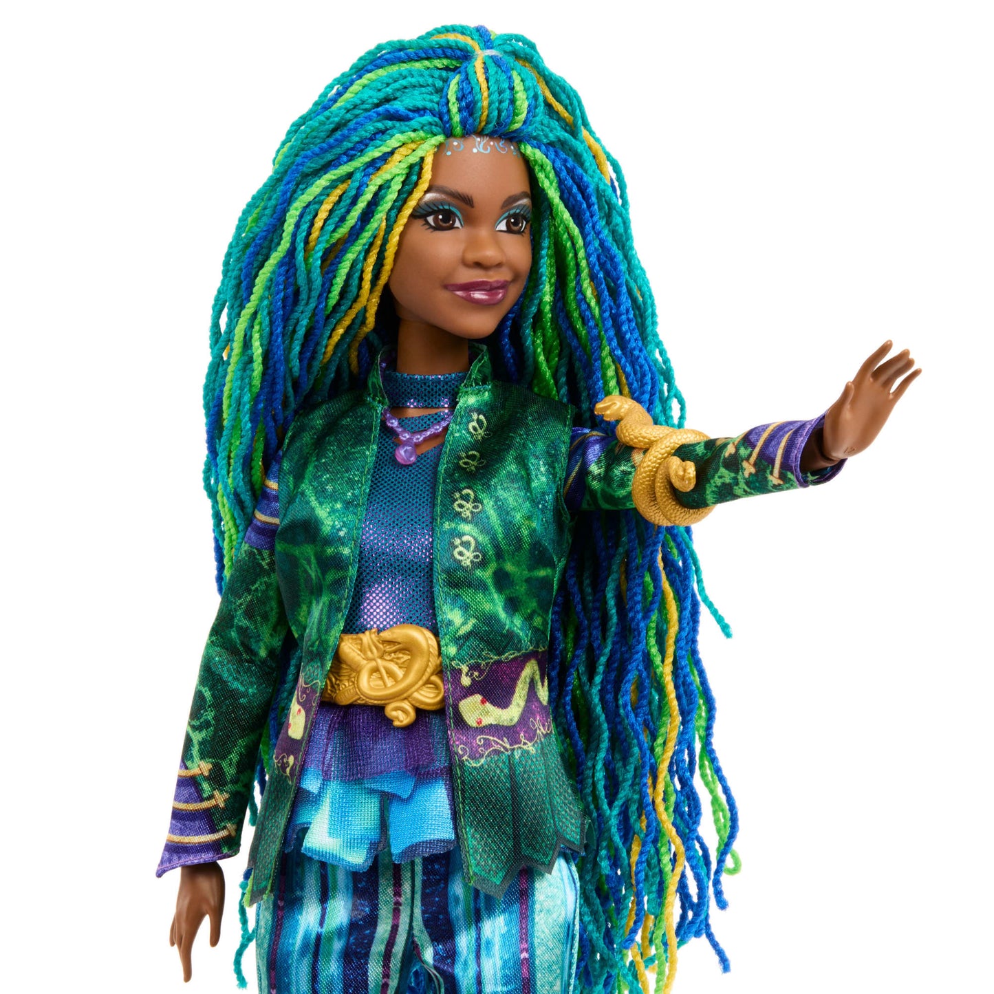 Disney Descendants: The Rise Of Red Fashion Doll & Accessory - Uliana, Younger Sister Of Ursula