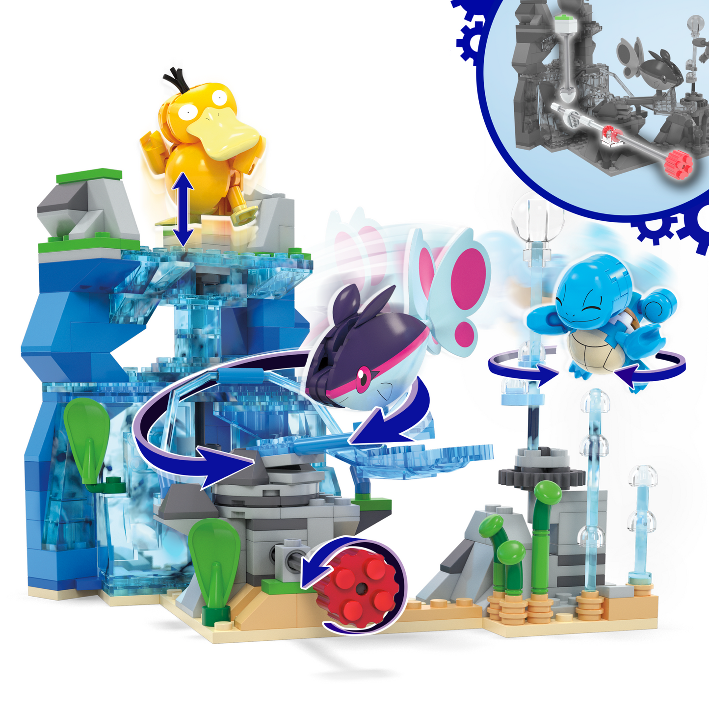 Mega-Pokémon Aventure Aquatique-Jouet à Construire