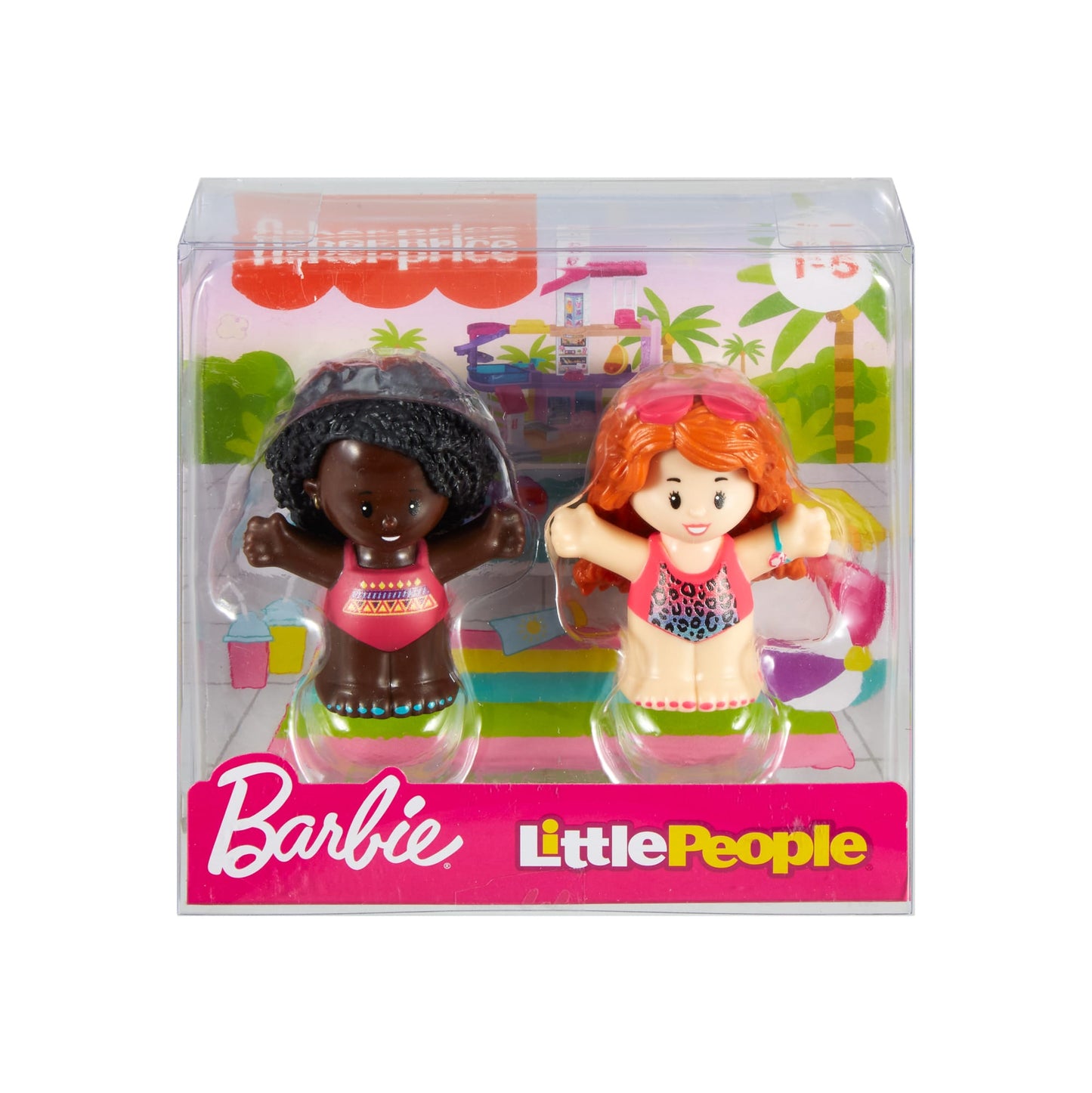 Little People Barbie Coffret Figurines Baignade 2 Jouets