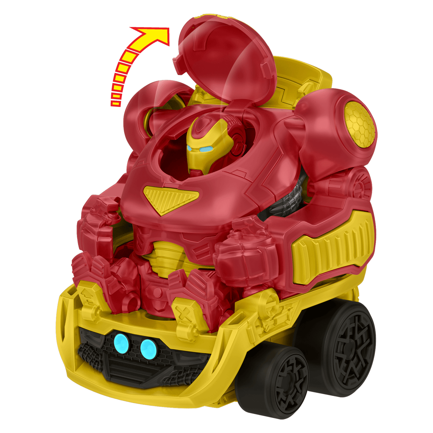 Hot Wheels Racerverse Marvel Camion Hulkbuster, Fig. Non Amovible