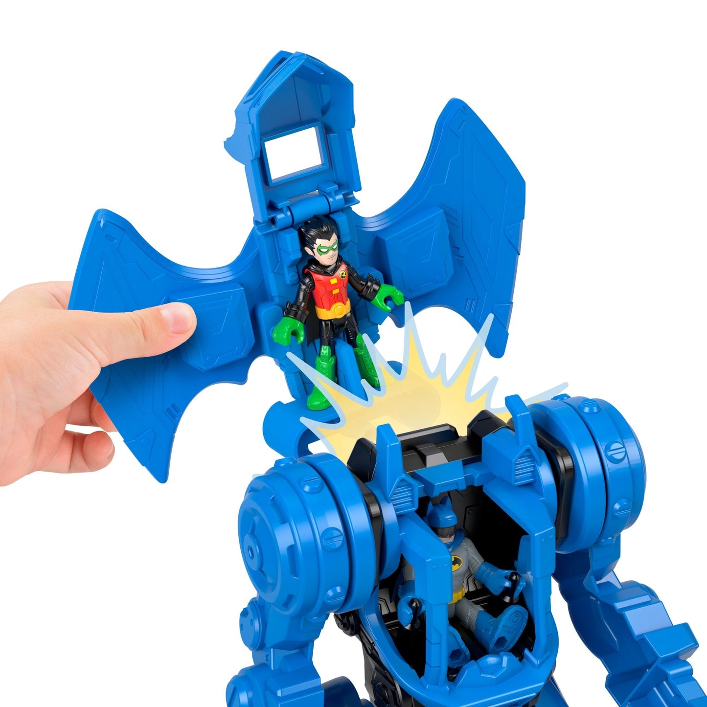 Imaginext Dc Super Friends Batman Centre de Commandement Robot