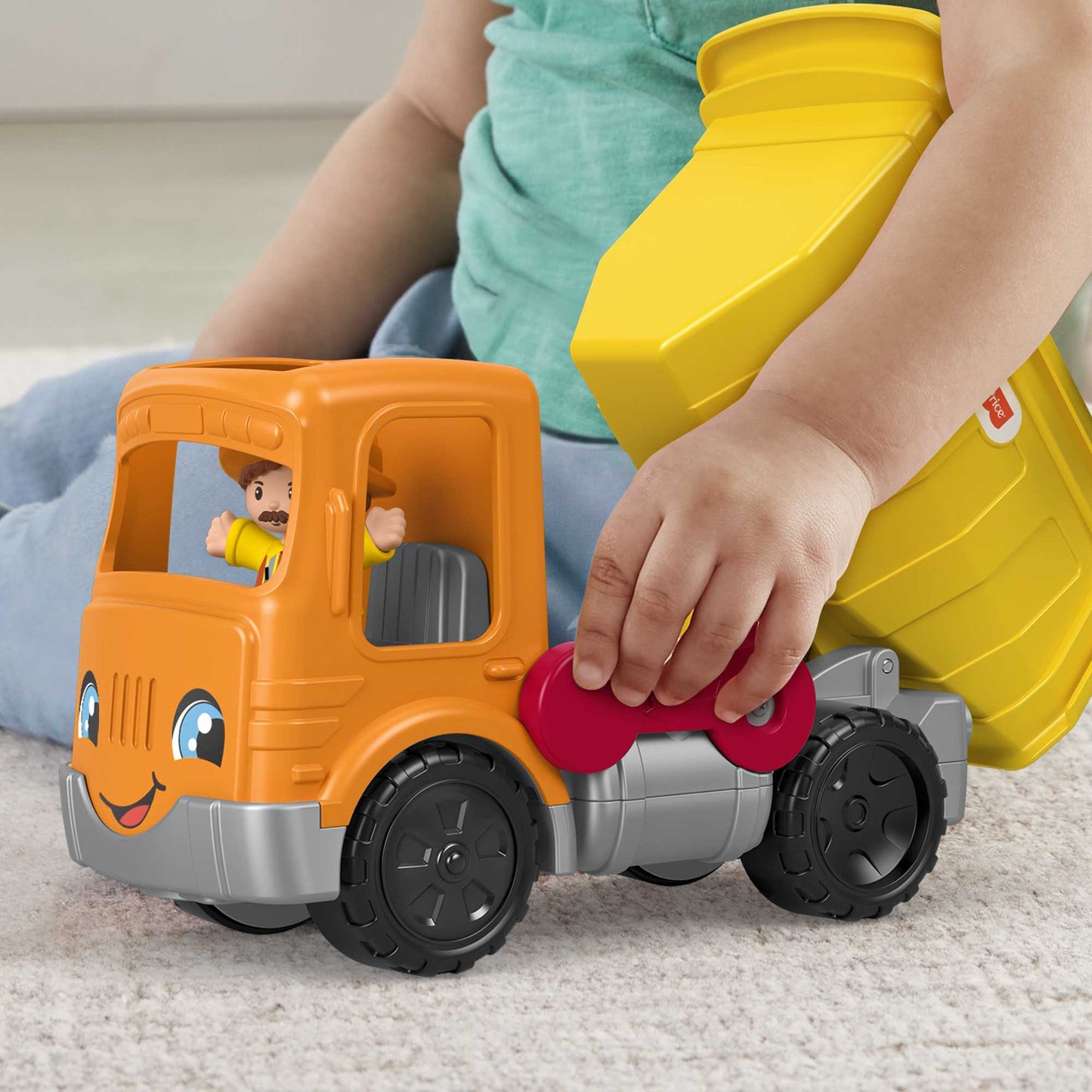 Fisher-Price Little People Camion à Benne Travail en Équipe
