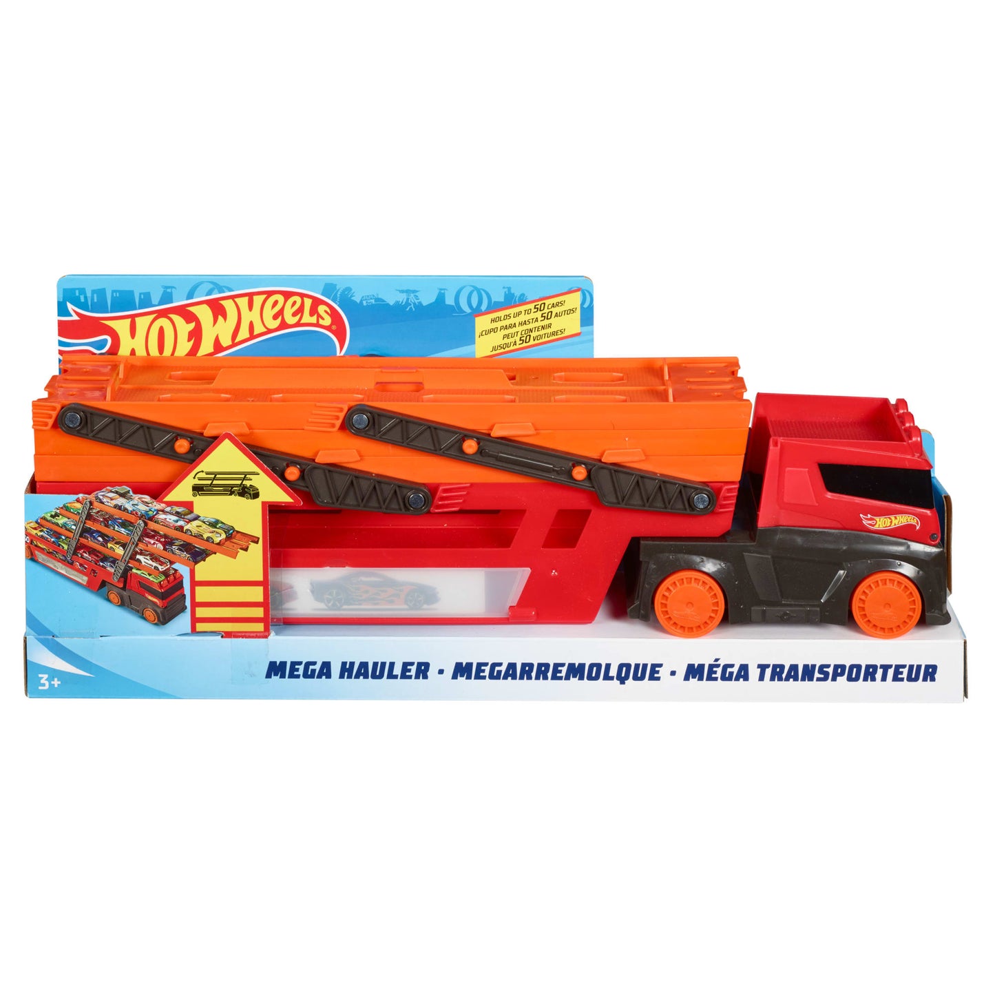 Hot Wheels City Pista de Brinquedo Mega Reboque