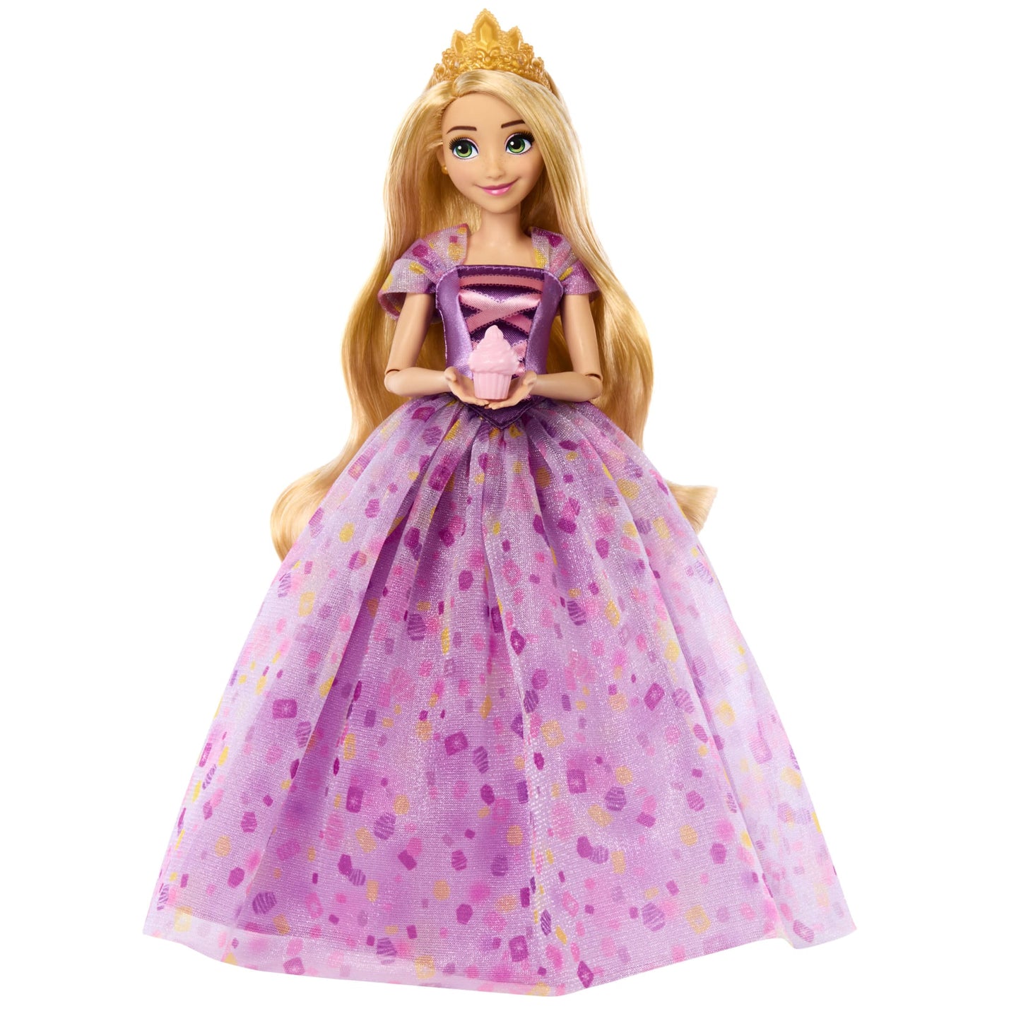 Disney Princess Birthday Celebration Rapunzel Fashion Doll, inspired By Tangled Movie, Gifts For Kids & Collectors