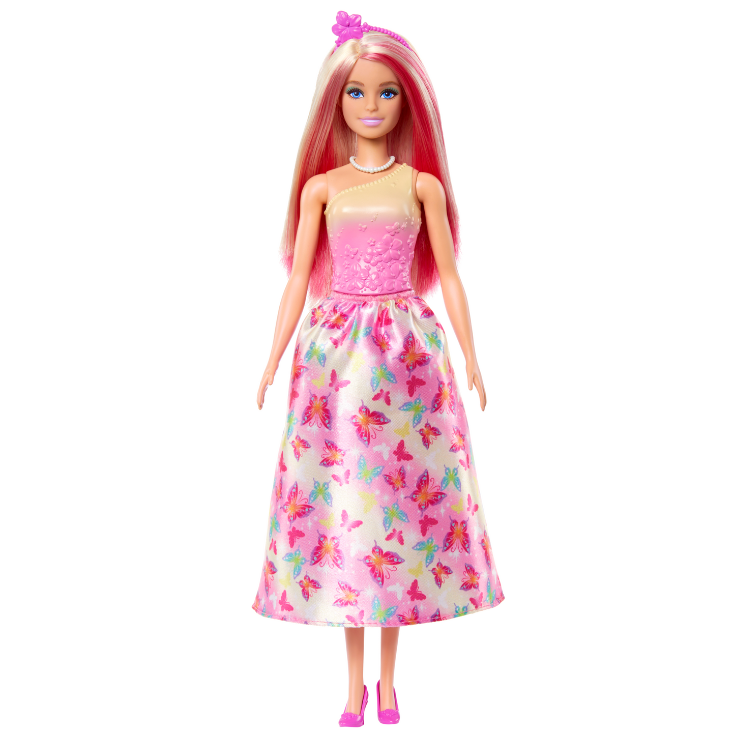 Barbie Fantasía Muñeca Doncella Vestido de Ensueño Rosa