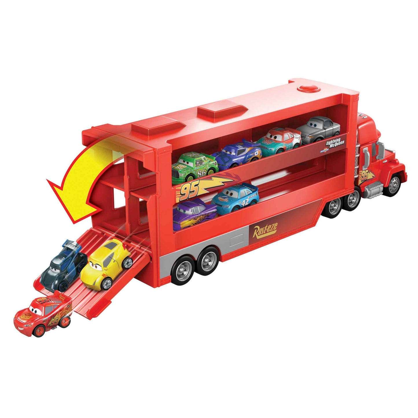 Disney Pixar Cars Mack Mini Racers Hauler