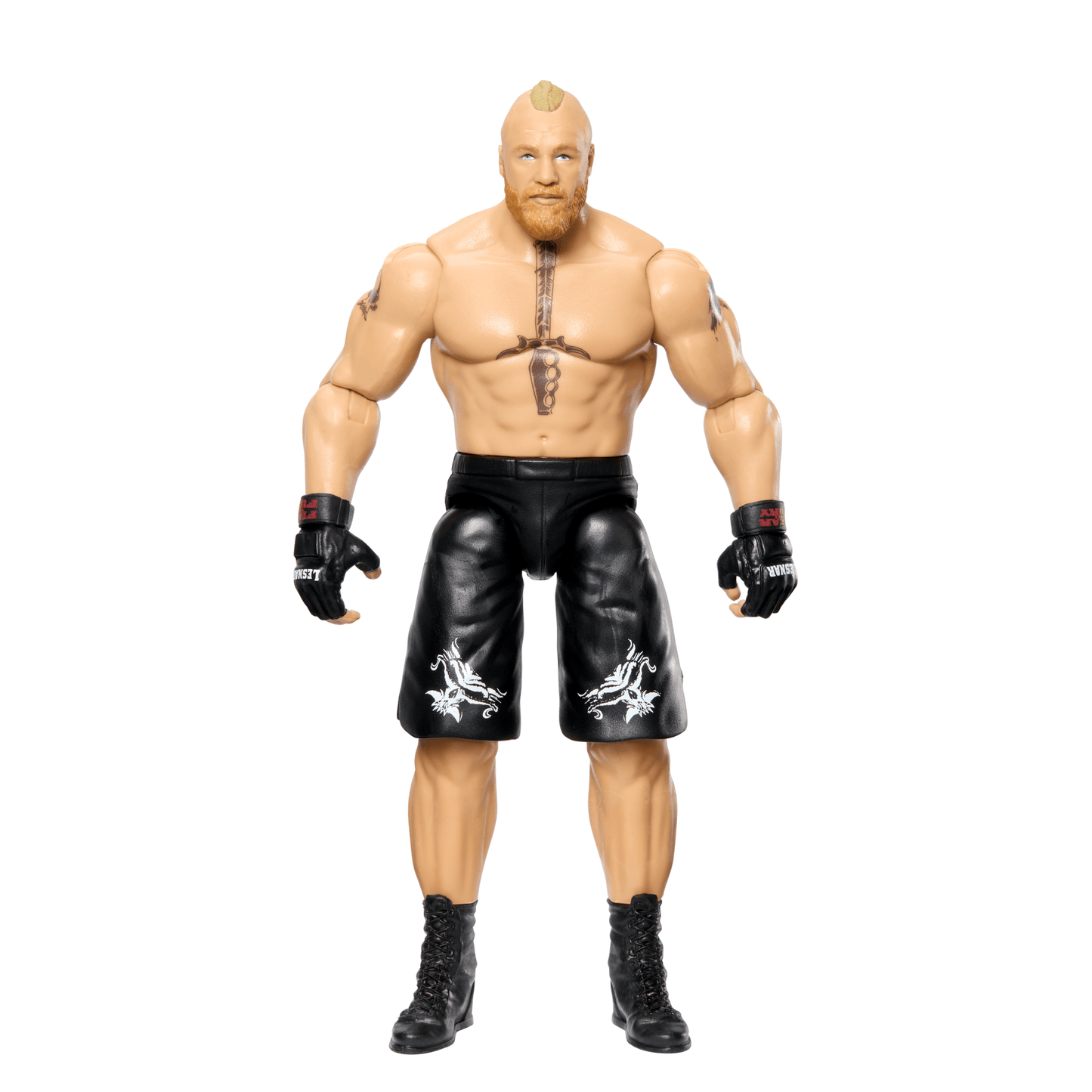 WWE Brock Lesnar Action Figure, 6-inch Collectible Superstar With Articulation & Life-Like Look