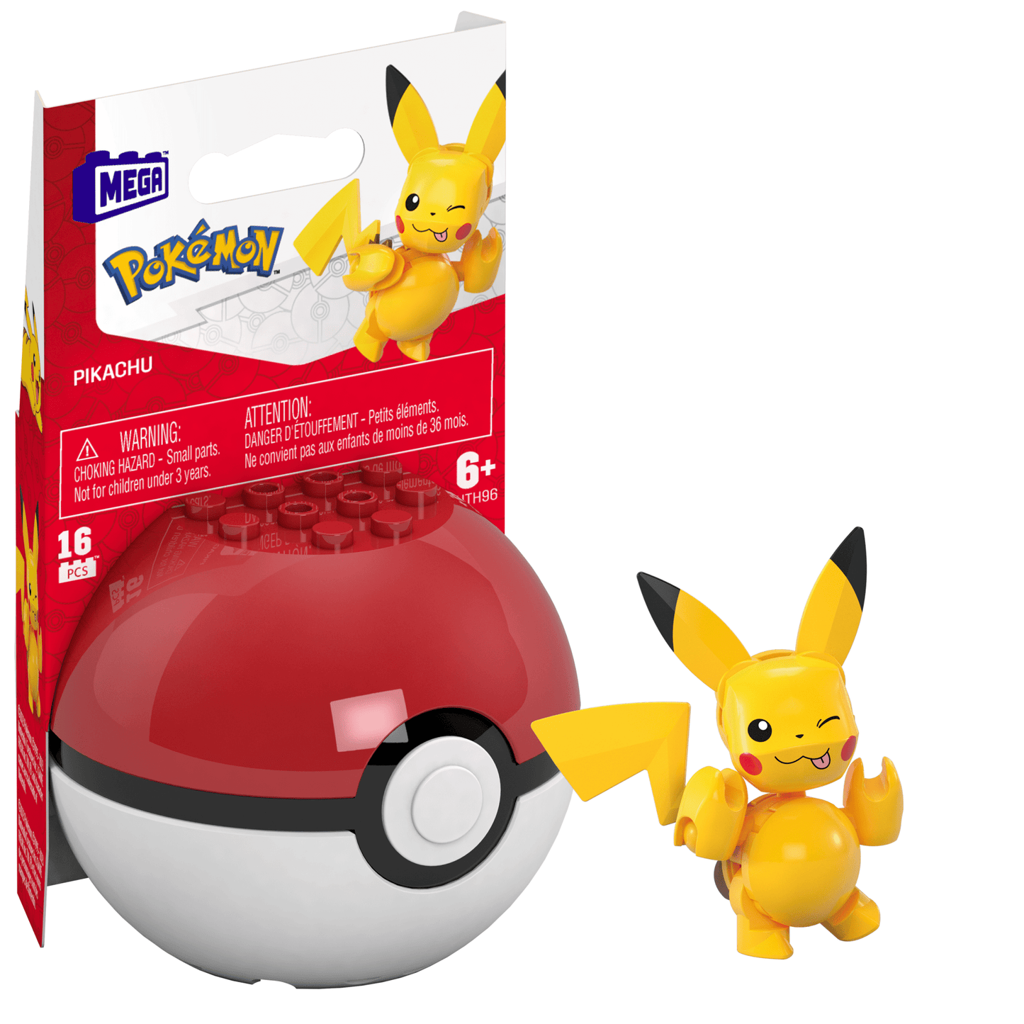 MEGA Pokémon Poké Ball Building Toy Kits With Action Figure For Kids