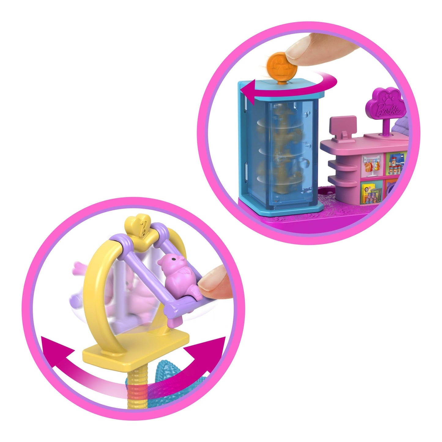 Barbie-Maison de Rêve 4-en-1 Mini Barbieland-Poupées et Accessoires