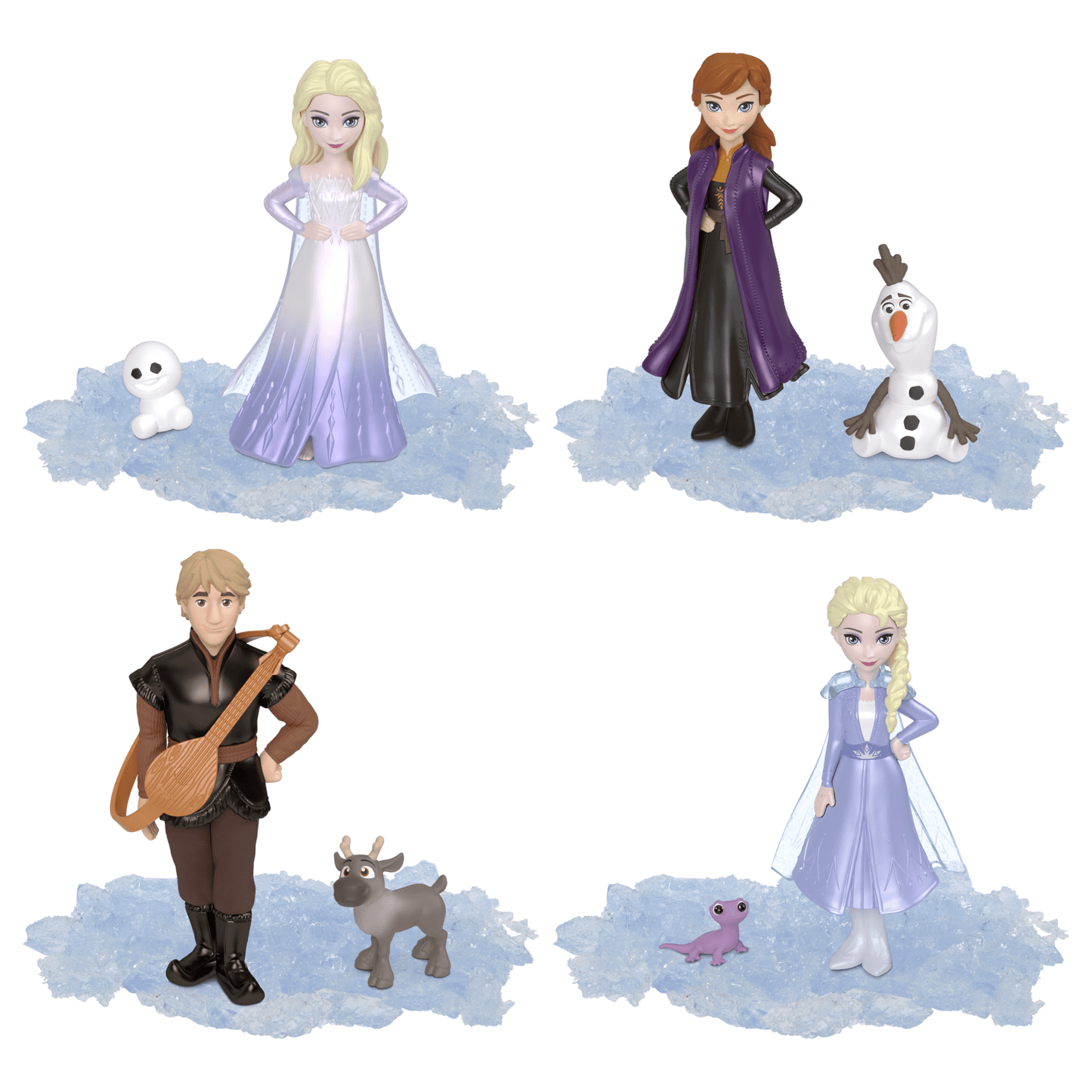 Disney Frozen Ice Reveal Surprise Small Doll With Gel, Character Friend & Accessories (Dolls May Vary)