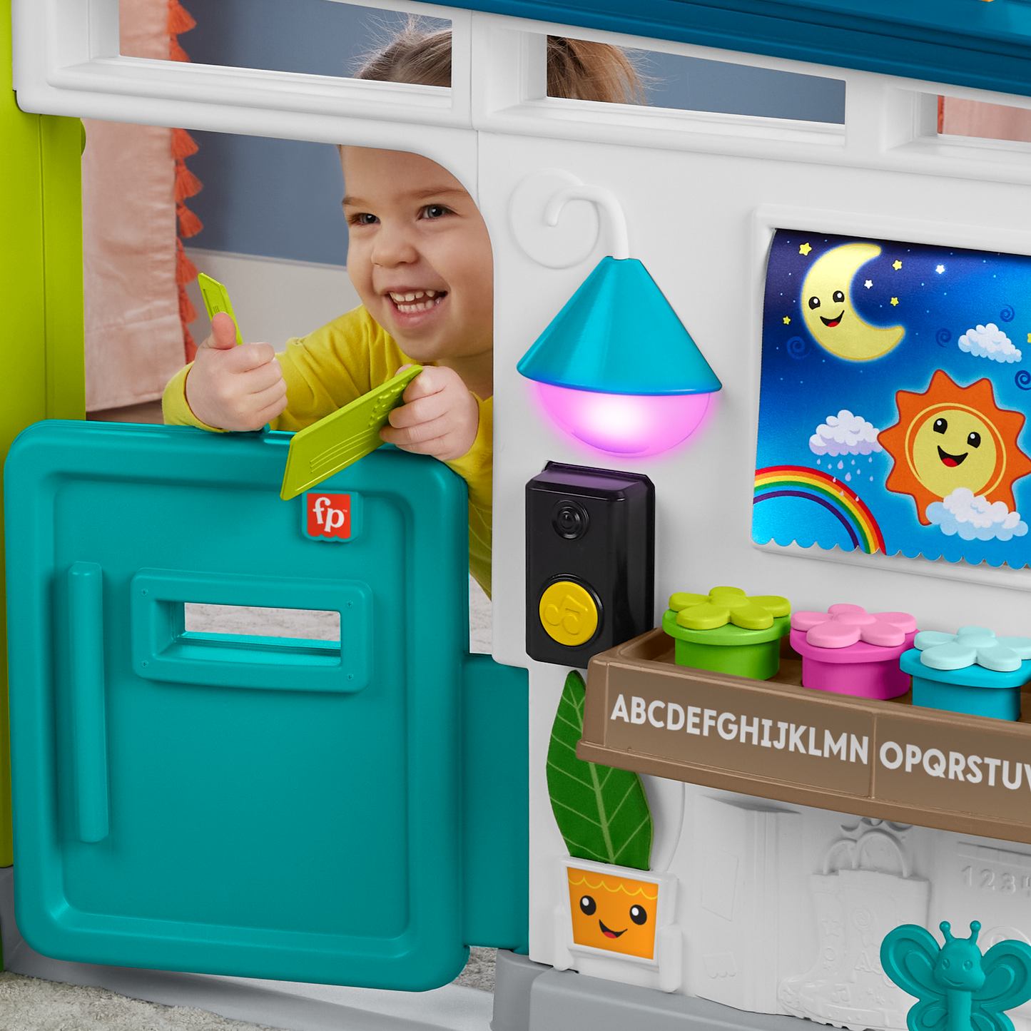 Fisher-Price Ríe y Aprende Juguete para Bebés Casa Deluxe de Aprendizaje