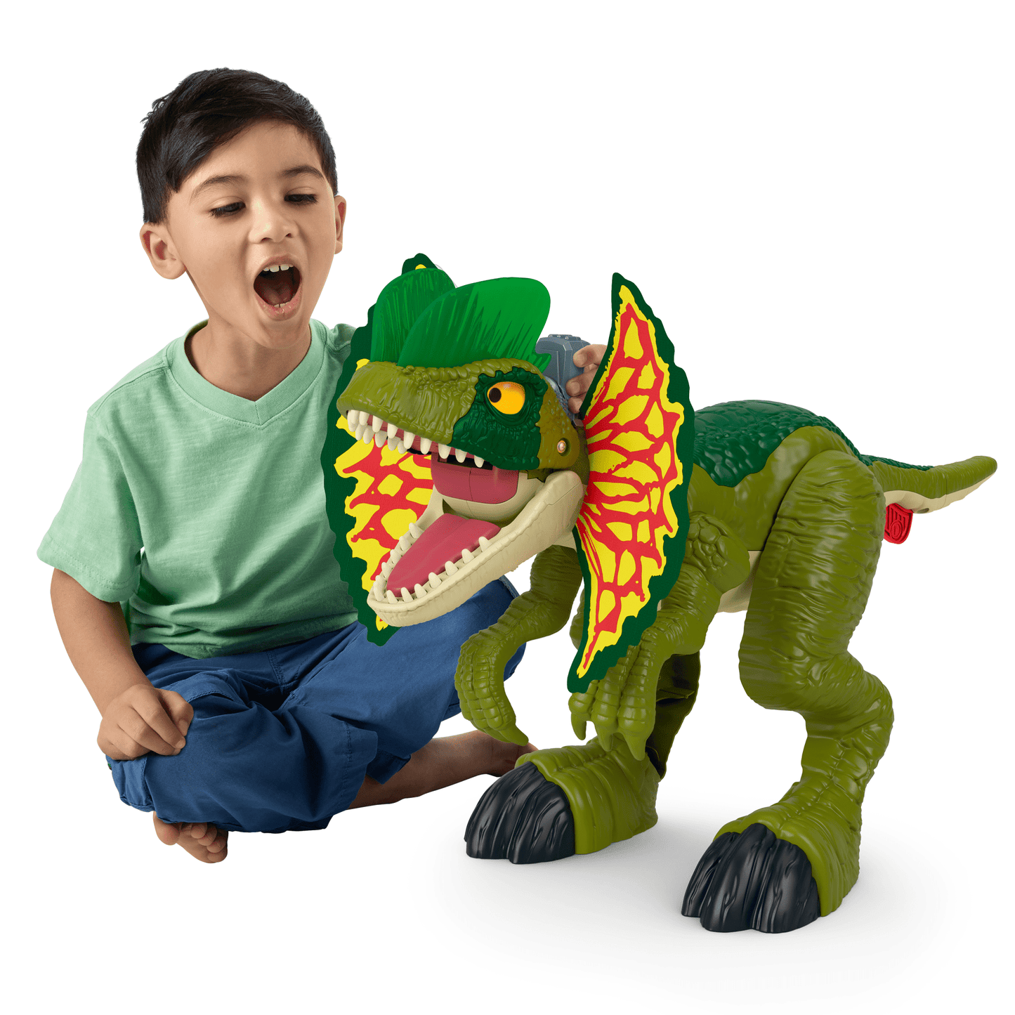 Imaginext Jurassic World Dinosaurio de Juguete Dilophosaurus