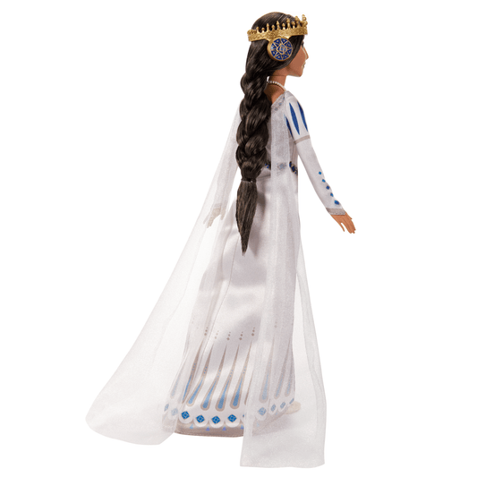 Disney's Wish King Magnifico & Queen Amaya Of Rosas Dolls 2-Pack, Posable Fashion Dolls in Removable Outfits