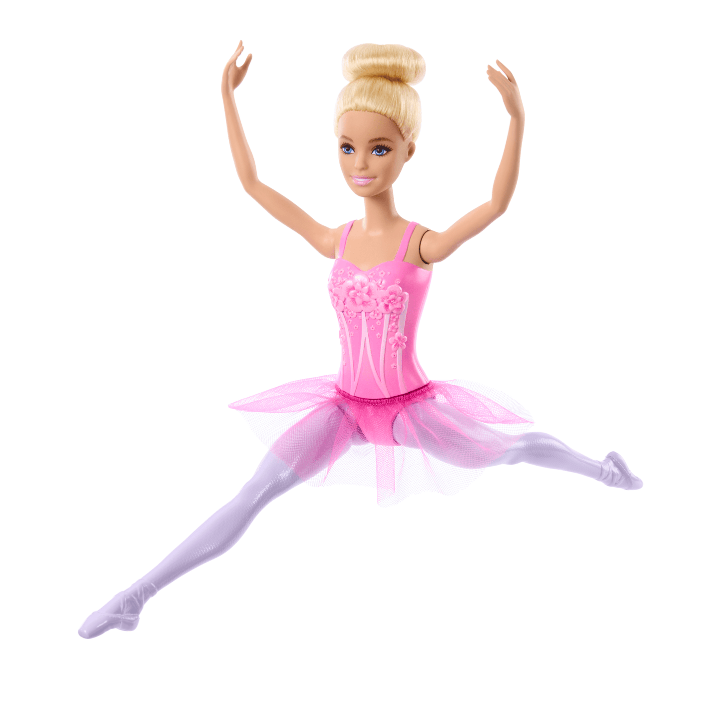 Barbie-Ballerine-Poupée Blonde Avec Tutu Violet Amovible
