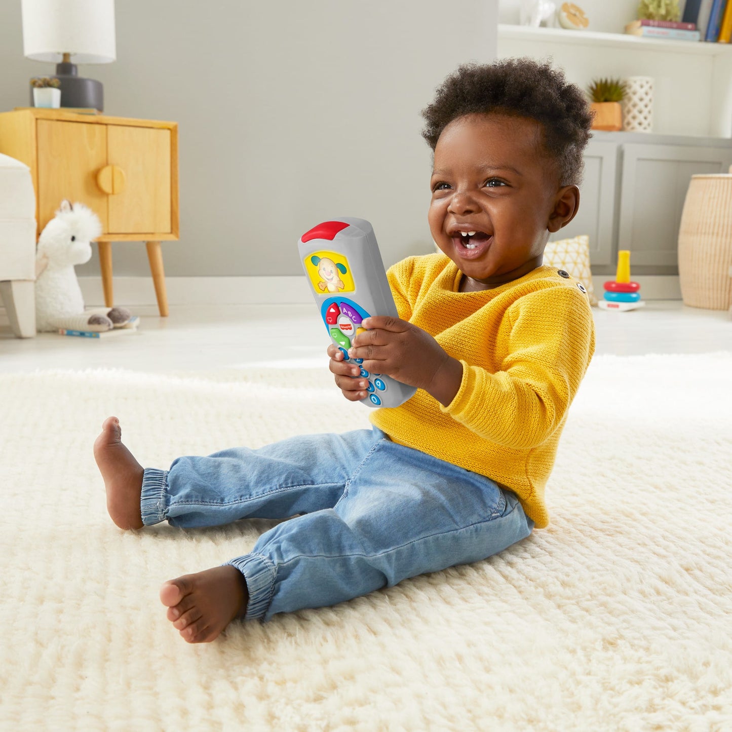Fisher-Price Rires et Éveil La Télécommande de Puppy Édition Anglaise
