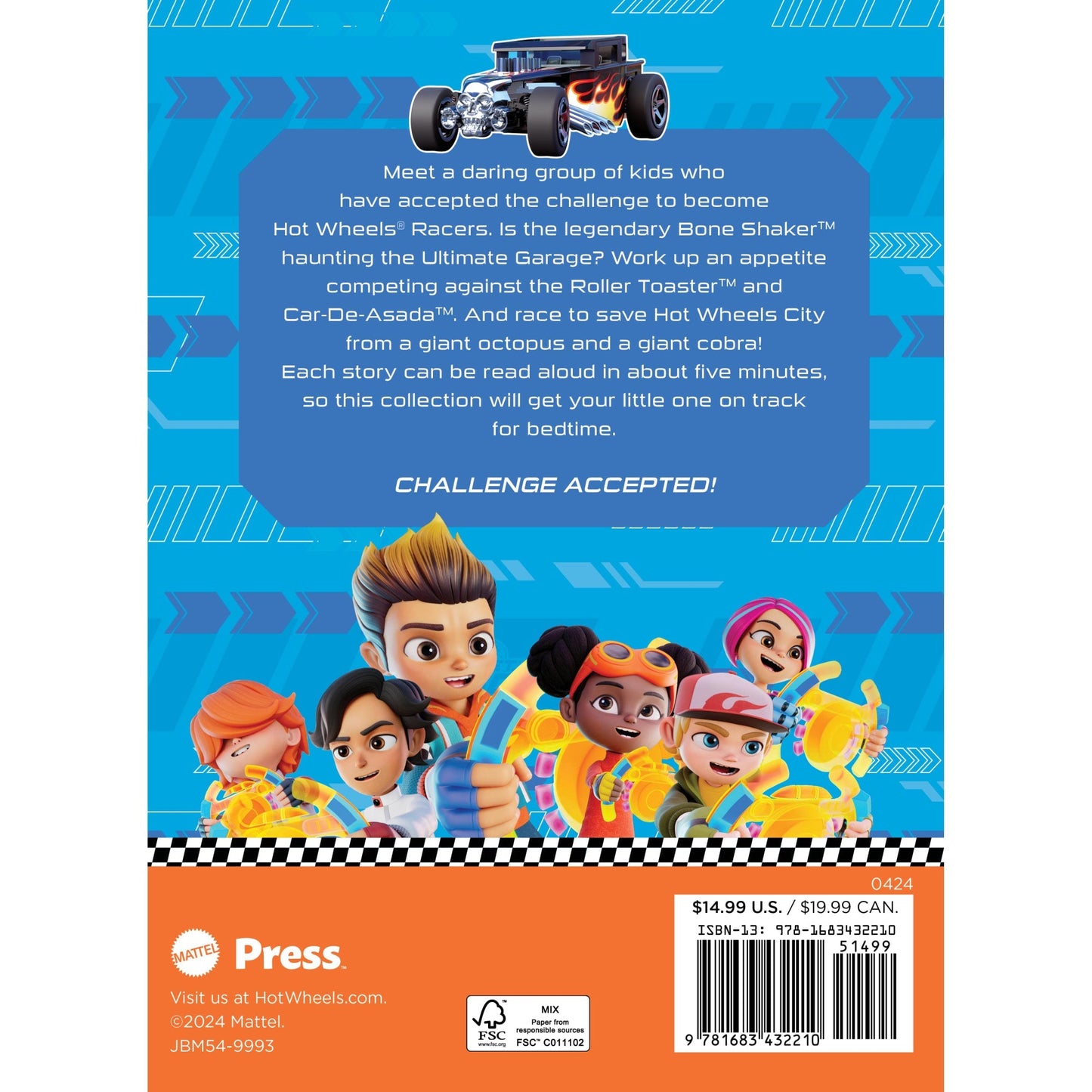 Hot Wheels Let's Race: 5-Minute Stories (Ages 3-7)