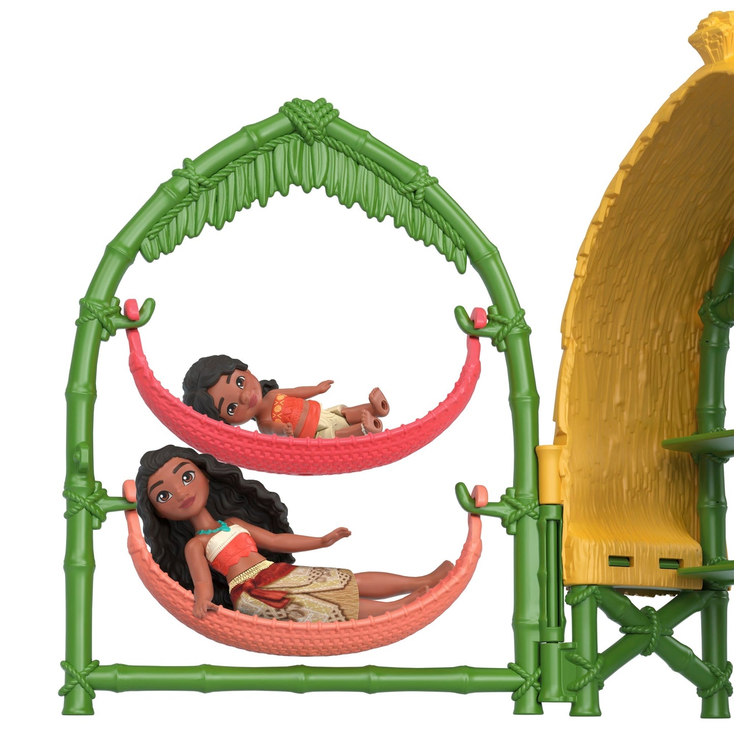 Moana 2 Conjunto de Brinquedo Casa Moana e Simea com Pua e Acessórios