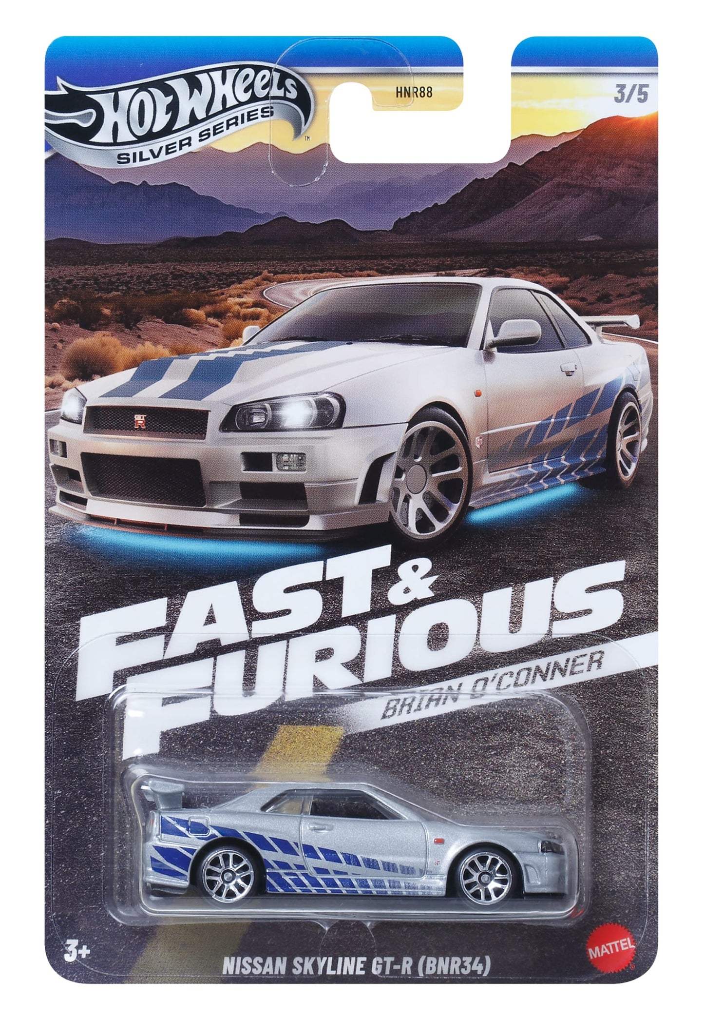 Hot Wheels Collector Veículo de Brinquedo Fast & Furious Nissan Skyline