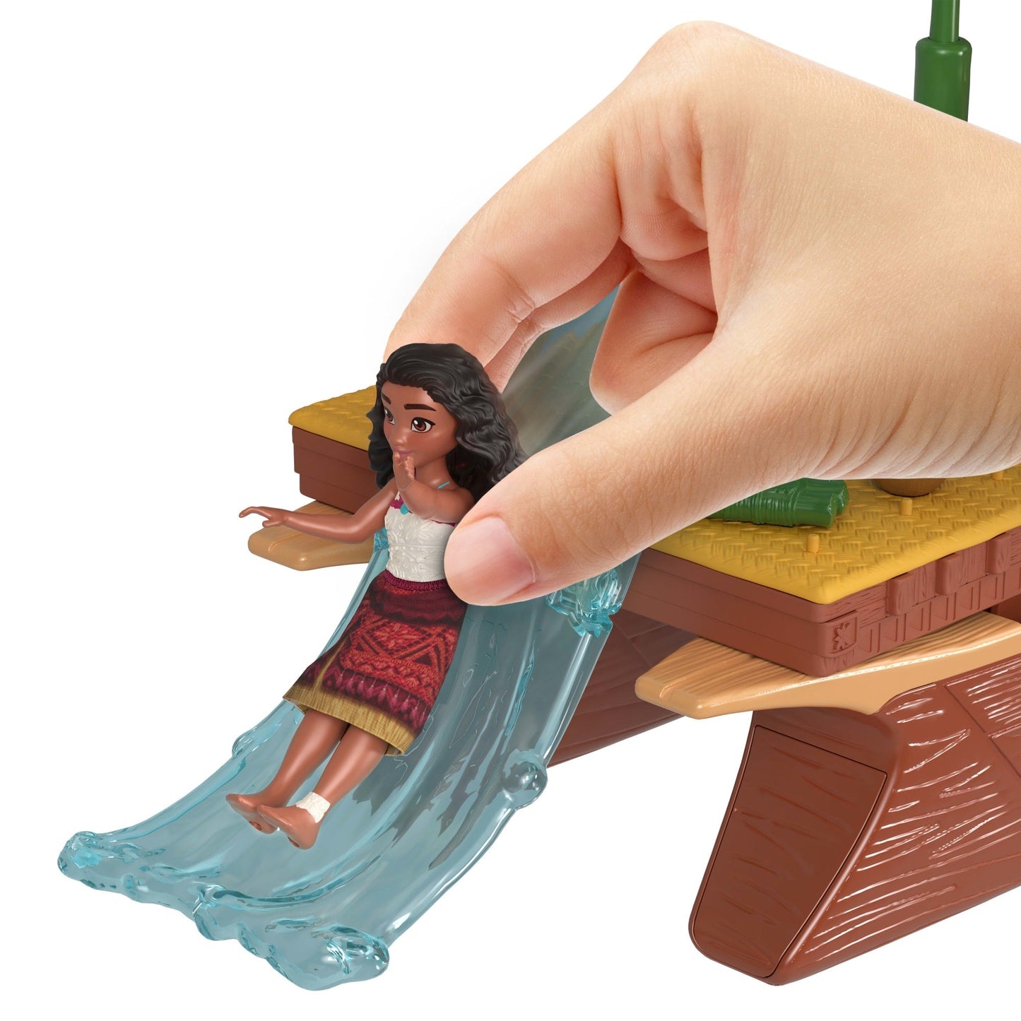 Disney Moana 2 Toys, Moana's Adventure Canoe Playset With 1 Small Doll, 1 Canoe & 10 Accessories
