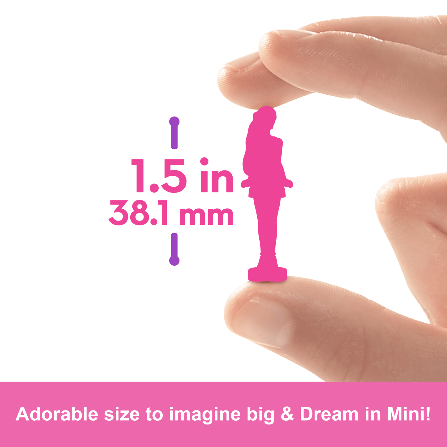 Barbie Mini Barbieland Color Reveal Dolls, 1.5-inch Doll With Surprise Water Reveal