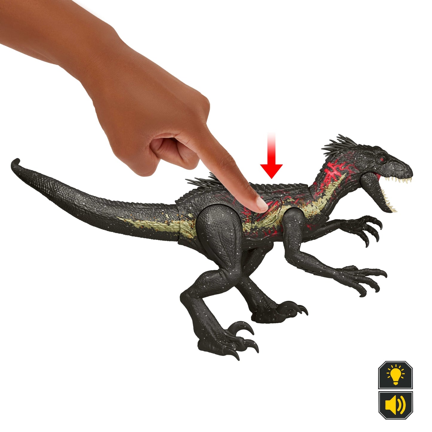 Jurassic World  Blessures Suprêmes  Indoraptor, Lumières et Sons