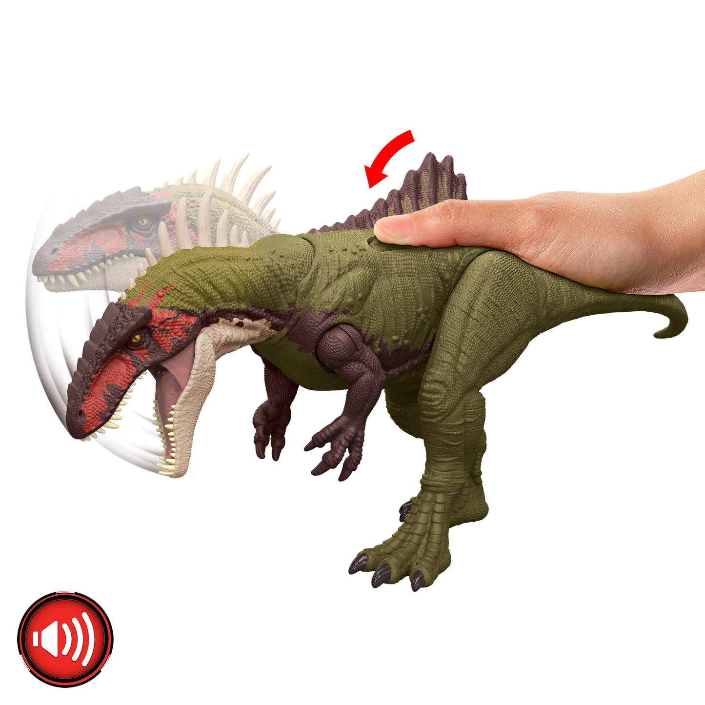 Jurassic World-Affrontement Féroce-Figurine Articulée Becklespinax