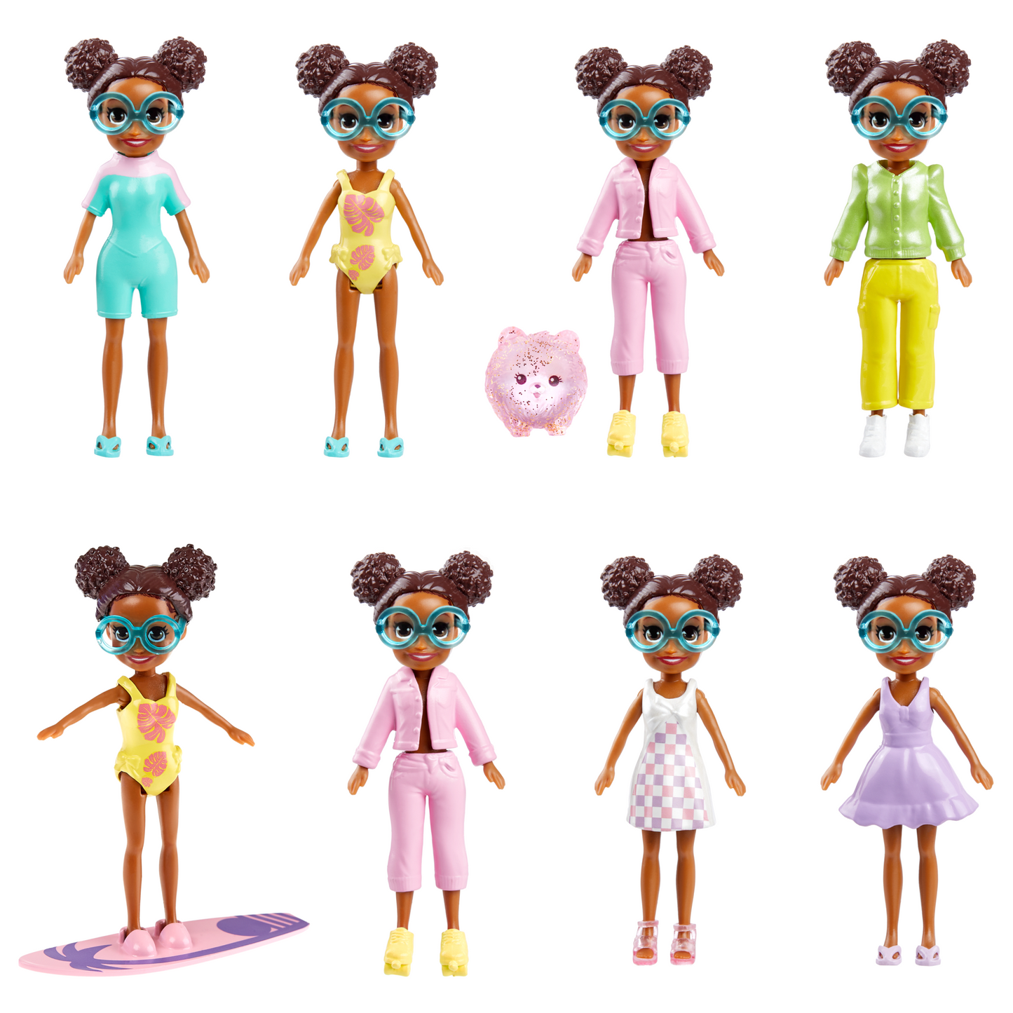 Polly Pocket  Grand Coffret Mode  Poupées et Accessoires de Mode
