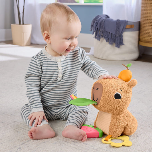 Fisher-Price®  Capy Gourmand Doux, Jouet Sensoriel Pour Nouveau-Nés