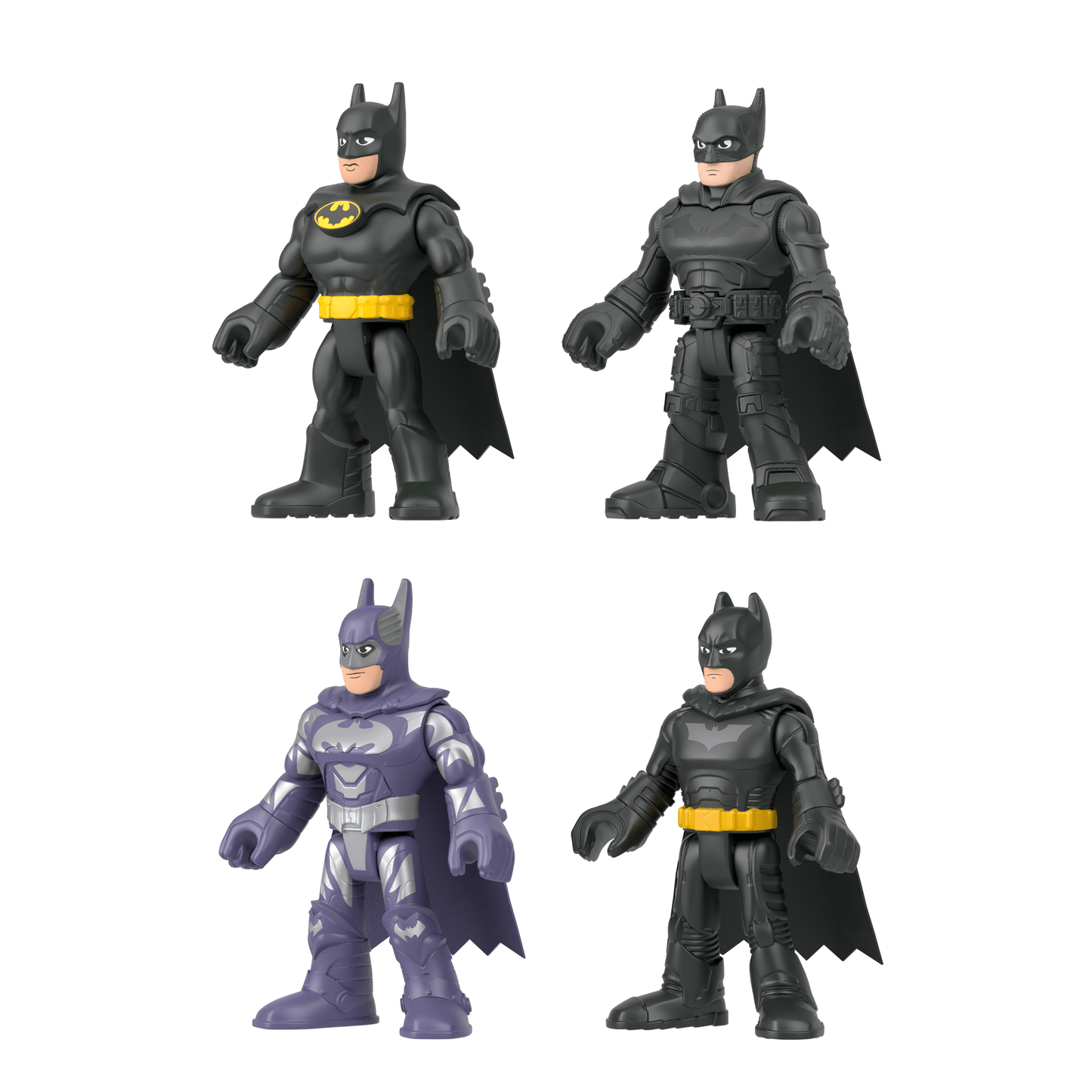 Imaginext DC Super Friends Batman 85th Anniversary Set With 4 Movie Figures