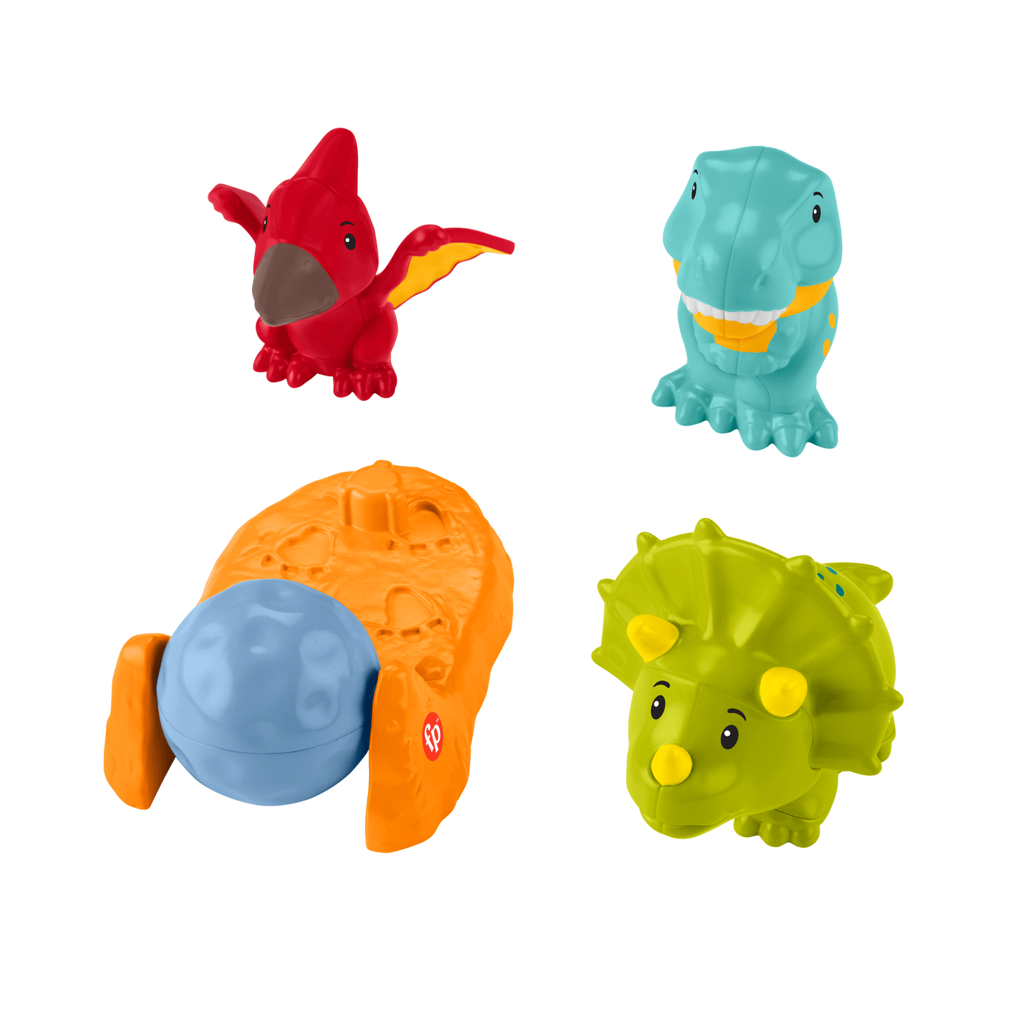 Fisher-Price  Little People  Coffret  Dinosaures Sympathiques