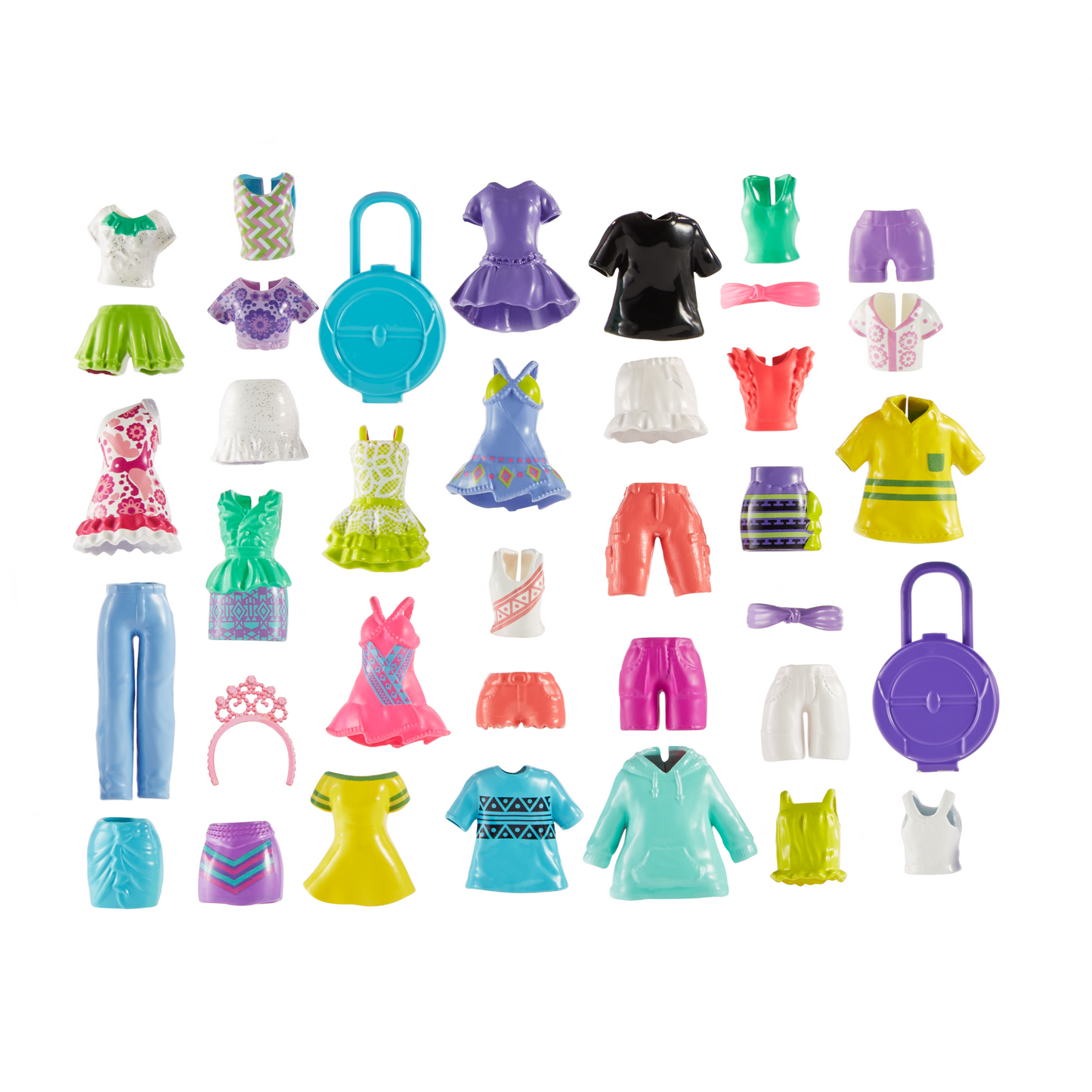 Polly Pocket  Coffret Mode  Aventures à Rio, 4Poupées, 49Éléments