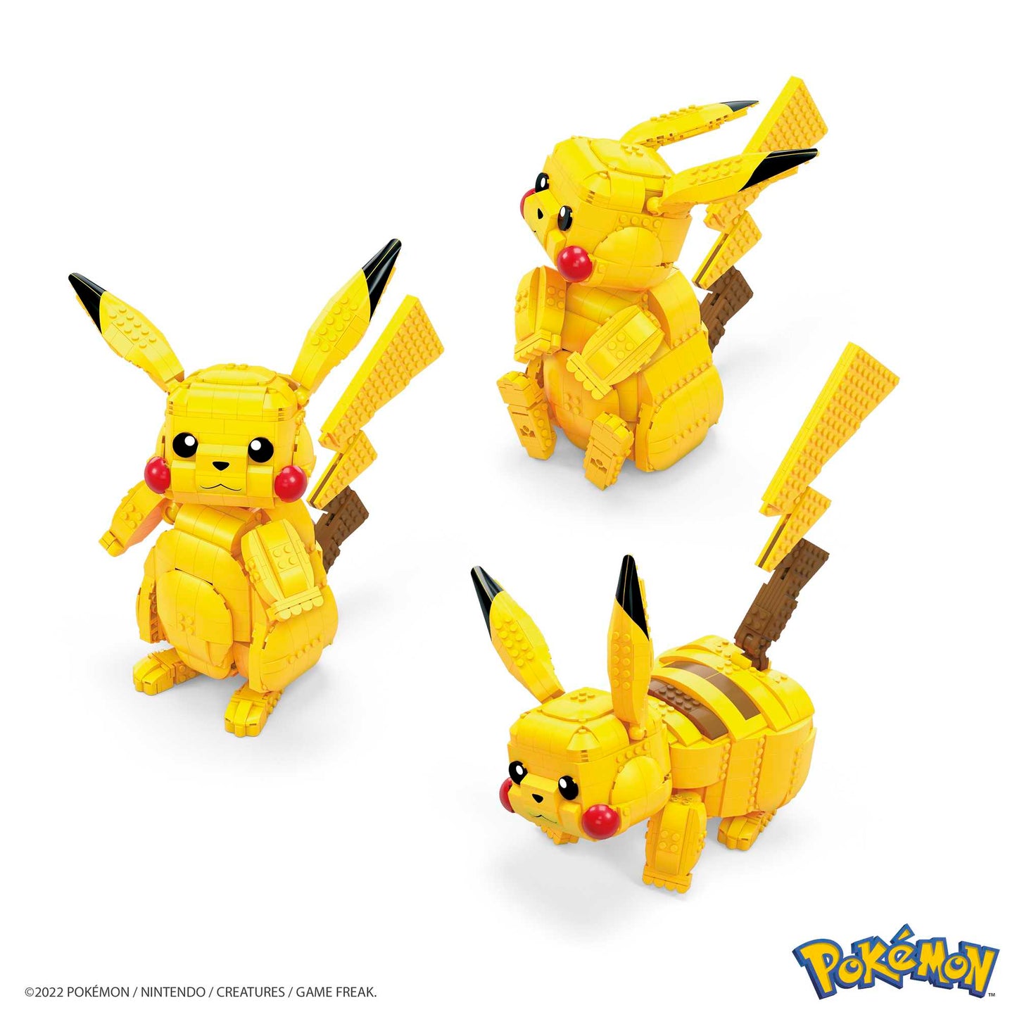 MEGA Pokémon Juguete de Construcción Jumbo Pikachu