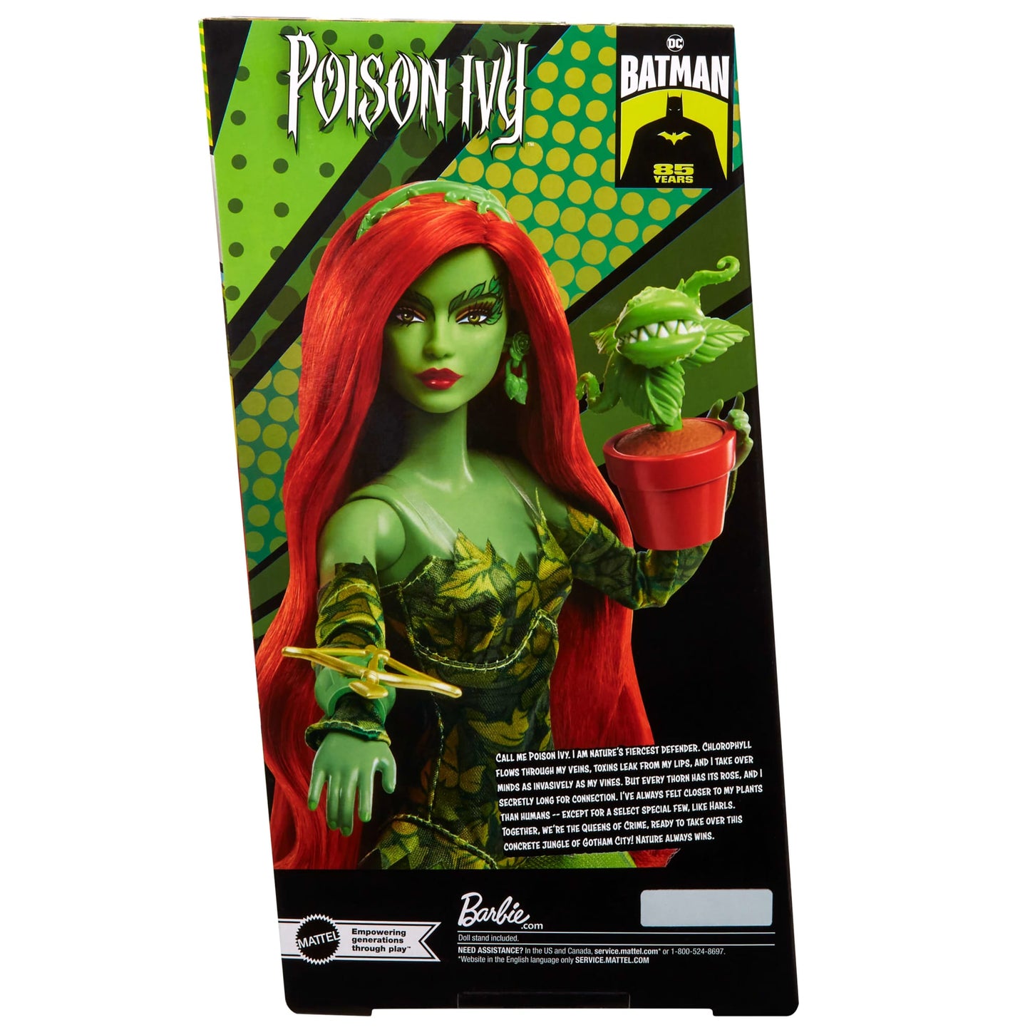 Barbie Signature Poison Ivy Collectible Doll With Posable Body And Iconic Outfit & Accessories