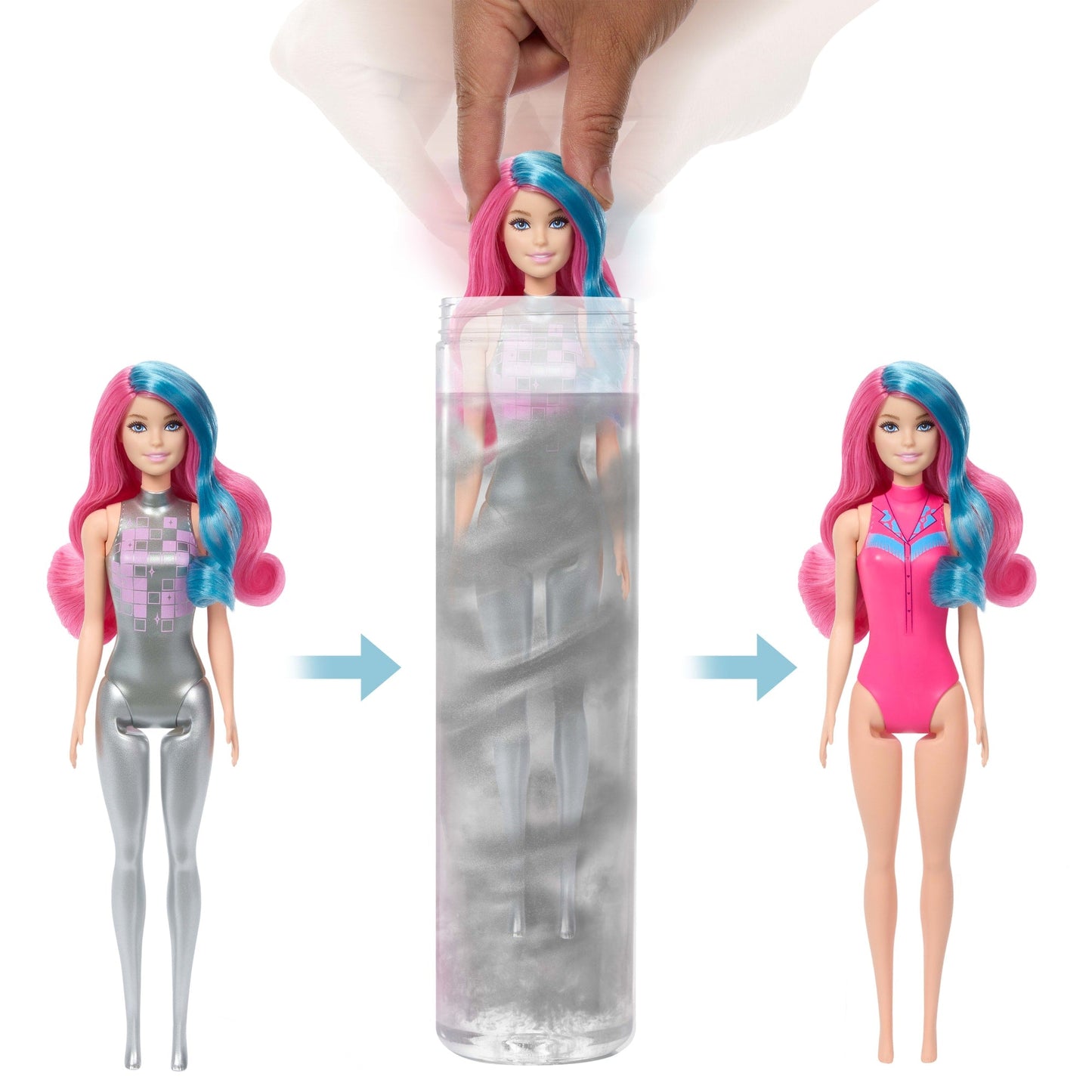 Barbie Pop Reveal Série Frappés Poupée Parfumée et Acc., Animal