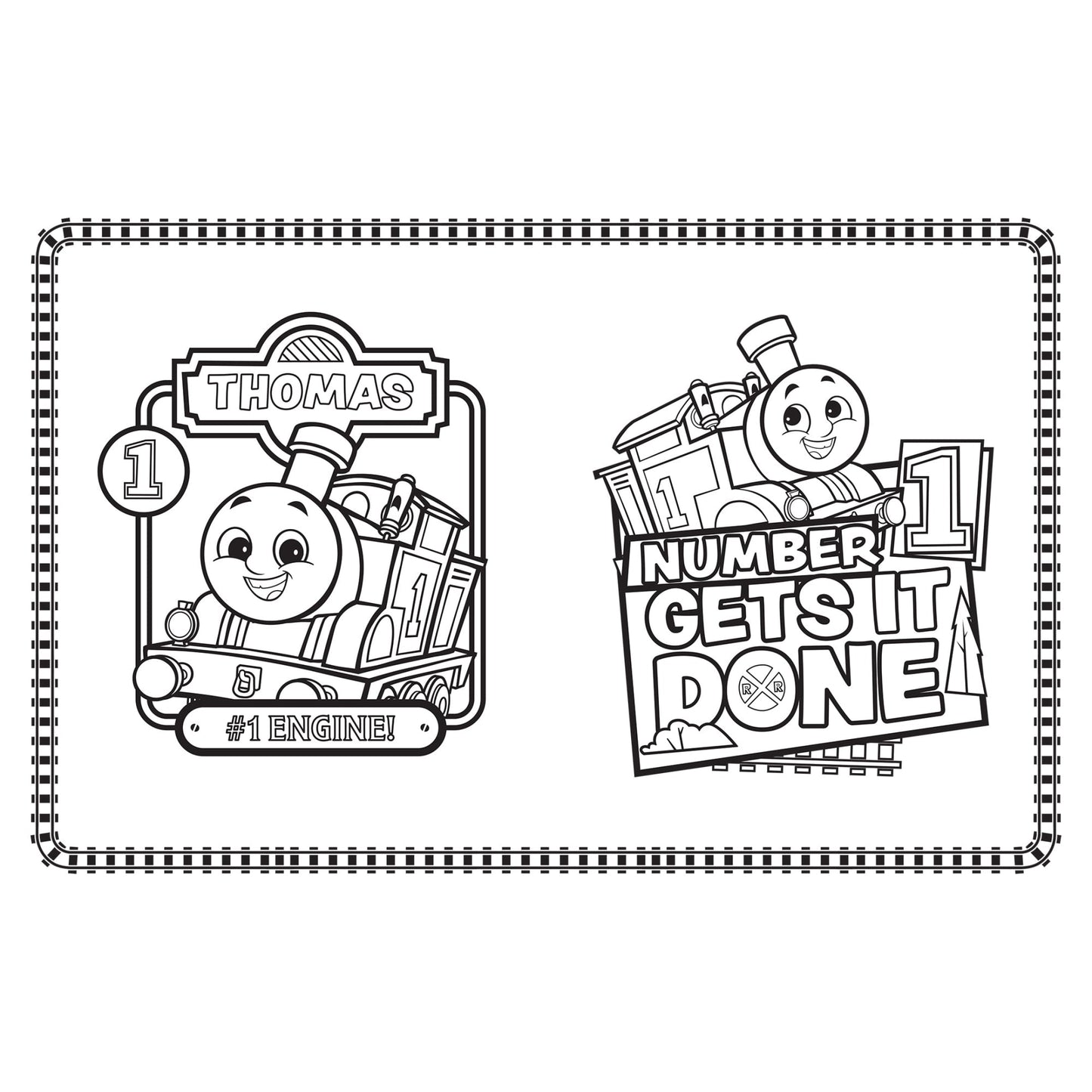 Thomas & Friends: Giant Coloring Book