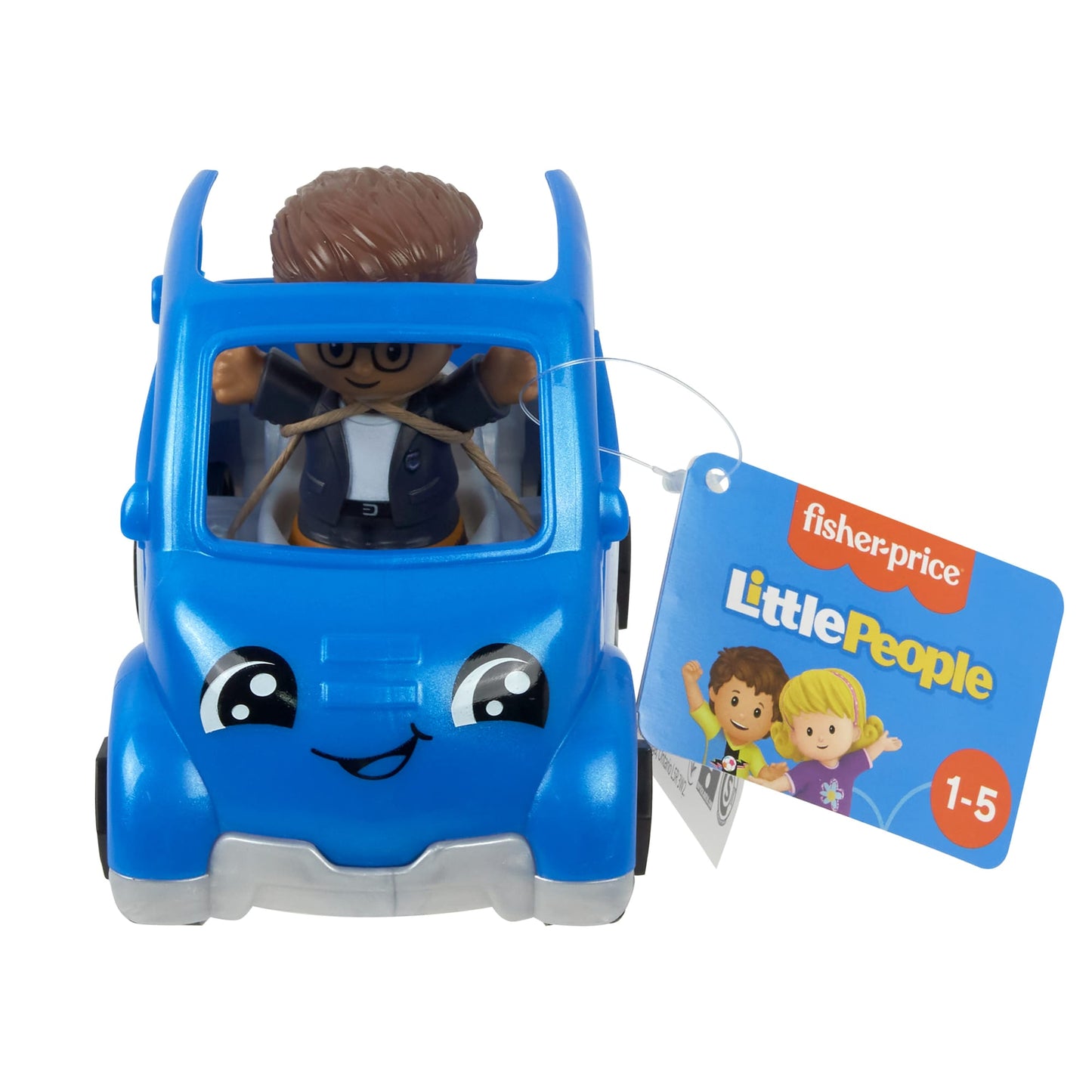 Fisher-Price Little People Coffret Véhicule Électrique et Figurine