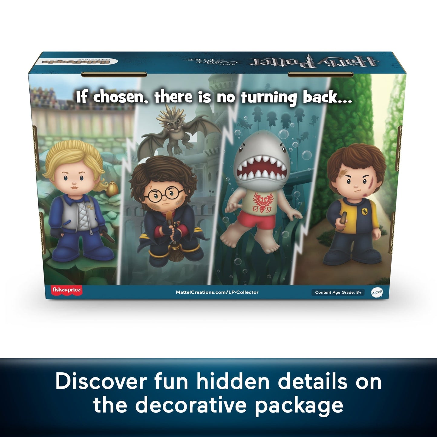 Little People Collector Harry Potter And The Goblet Of Fire Special Edition Set, 4 Figures