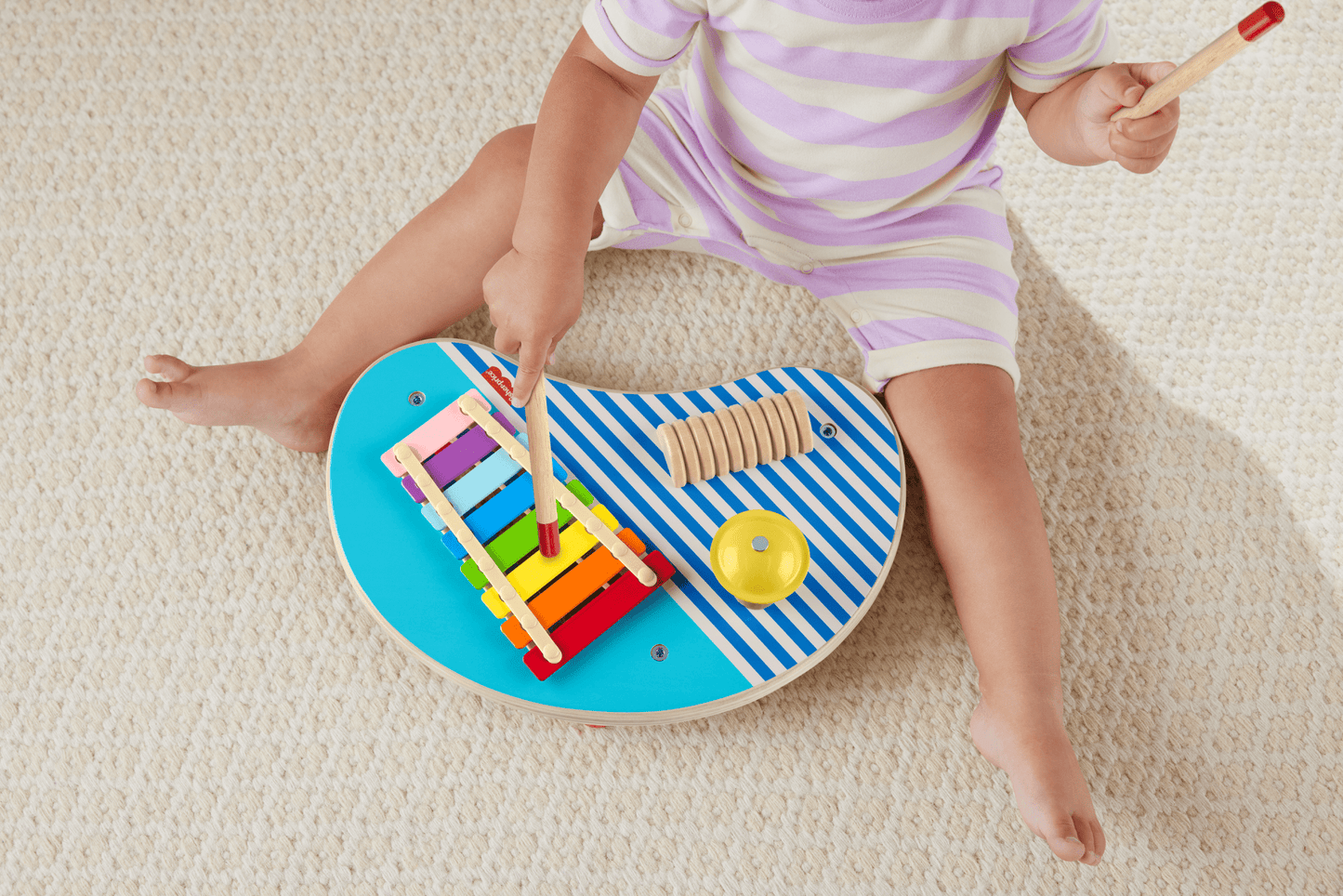 Fisher-Price Juguete para Bebés Mesa Musical de Actividades de Madera