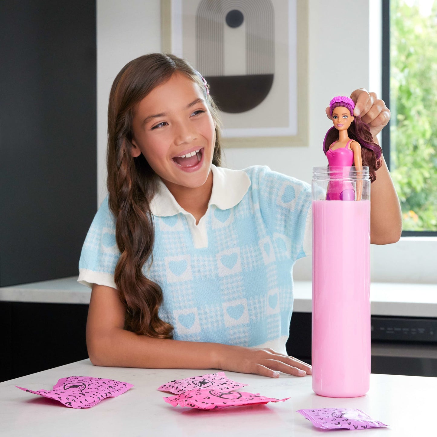Barbie Color Reveal Ballerina Series Doll & Accessories, 6 Balletcore-inspired Surprises