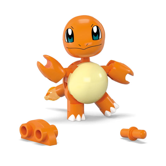 MEGA Pokémon Jogo de Construção Pokébola Colecionável Charmander