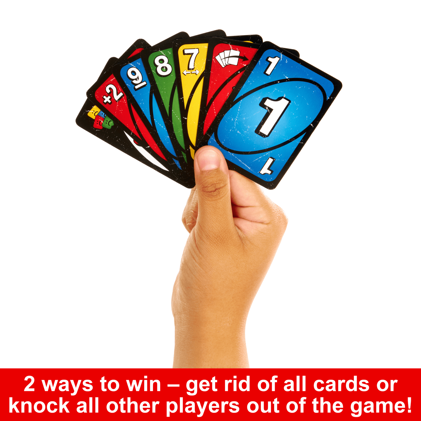 UNO Show ‘Em No Mercy Card Game in Storage & Travel Tin For Kids, Adults & Family Nights & Parties