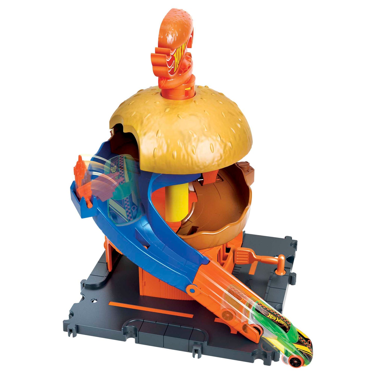 Hot Wheels City Pista de Brinquedo Hamburgueria