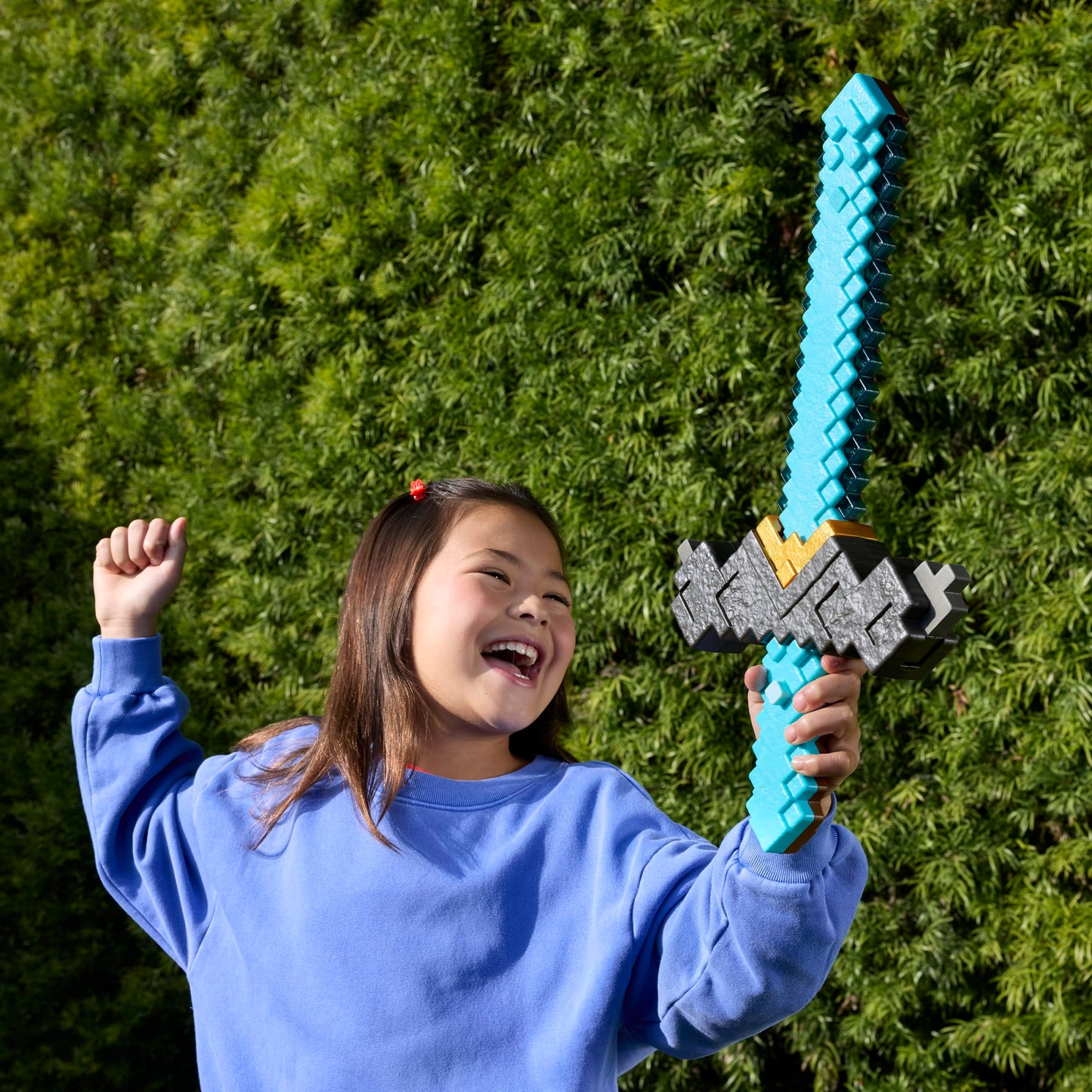 Minecraft – Film – Accessoire – Épée et Pioche Appuyez et Transformez