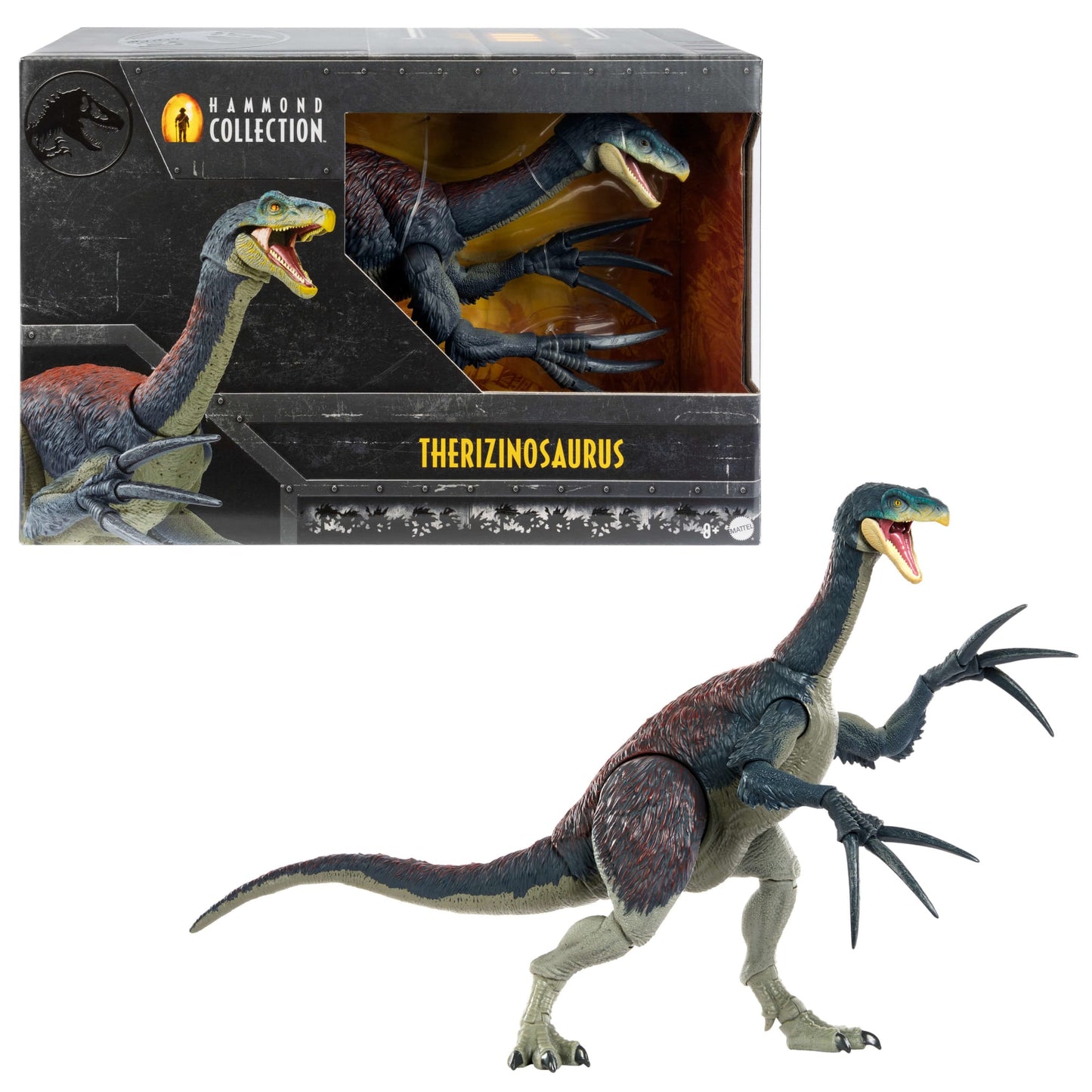 Jurassic World-Therizinosaurus Collection Hammond-Figurine Dinosaure