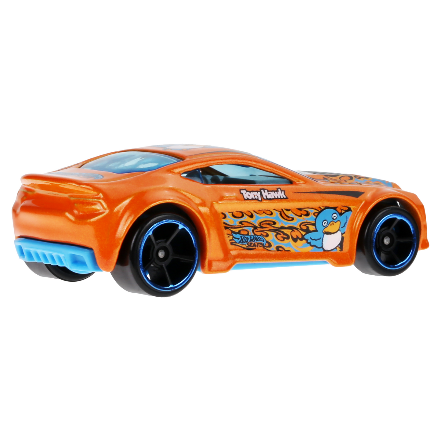 Hot Wheels Skate Vehículo de Juguete Patineta de Colección Pájaro Azul y Naranja con Diecast