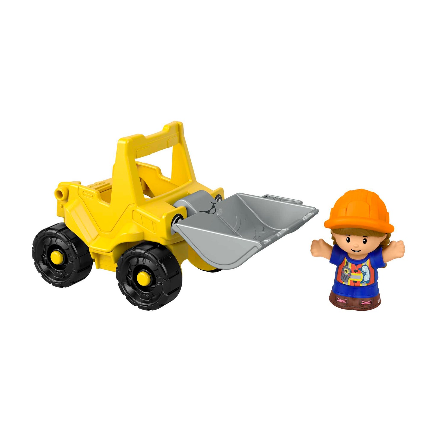 Fisher-Price  Little People  Bulldozer et Figurine, 2Éléments