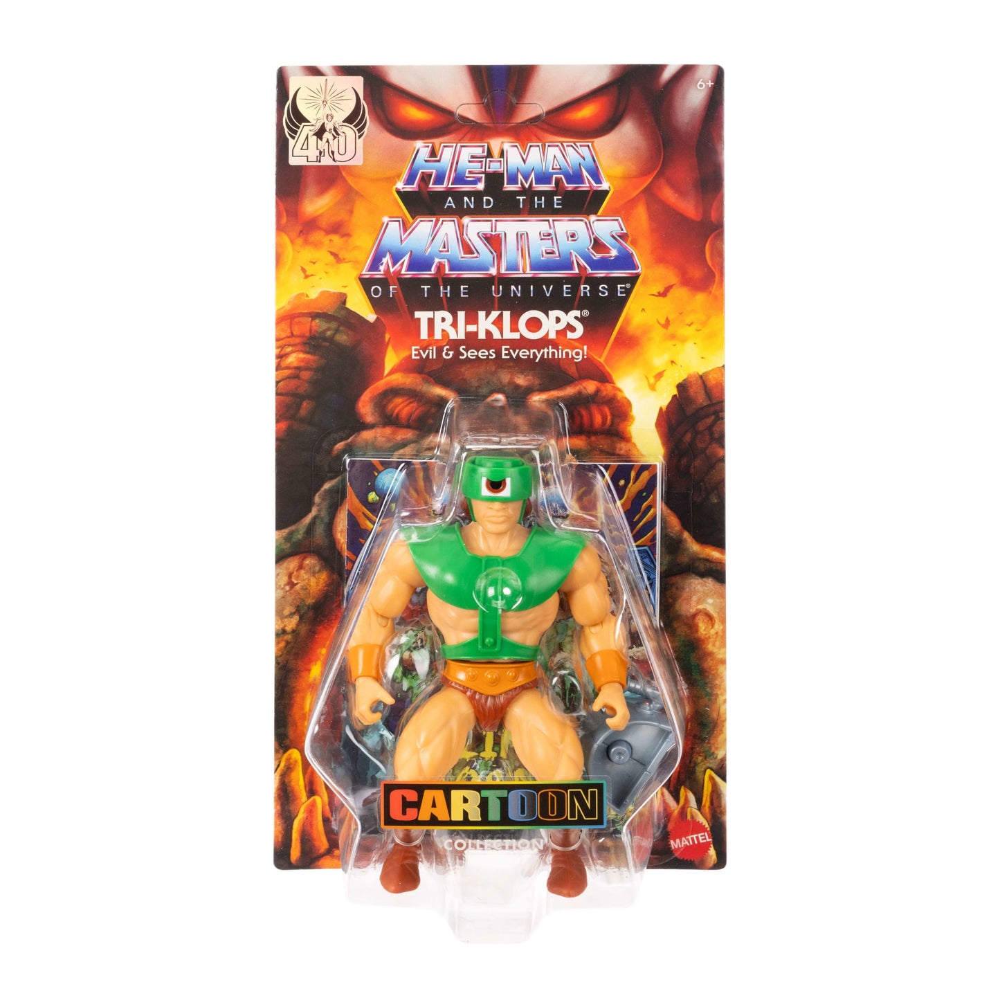 Masters of the Universe Origins Figura de Ação Cartoon Collection Tríclope de 5.5 polegadas